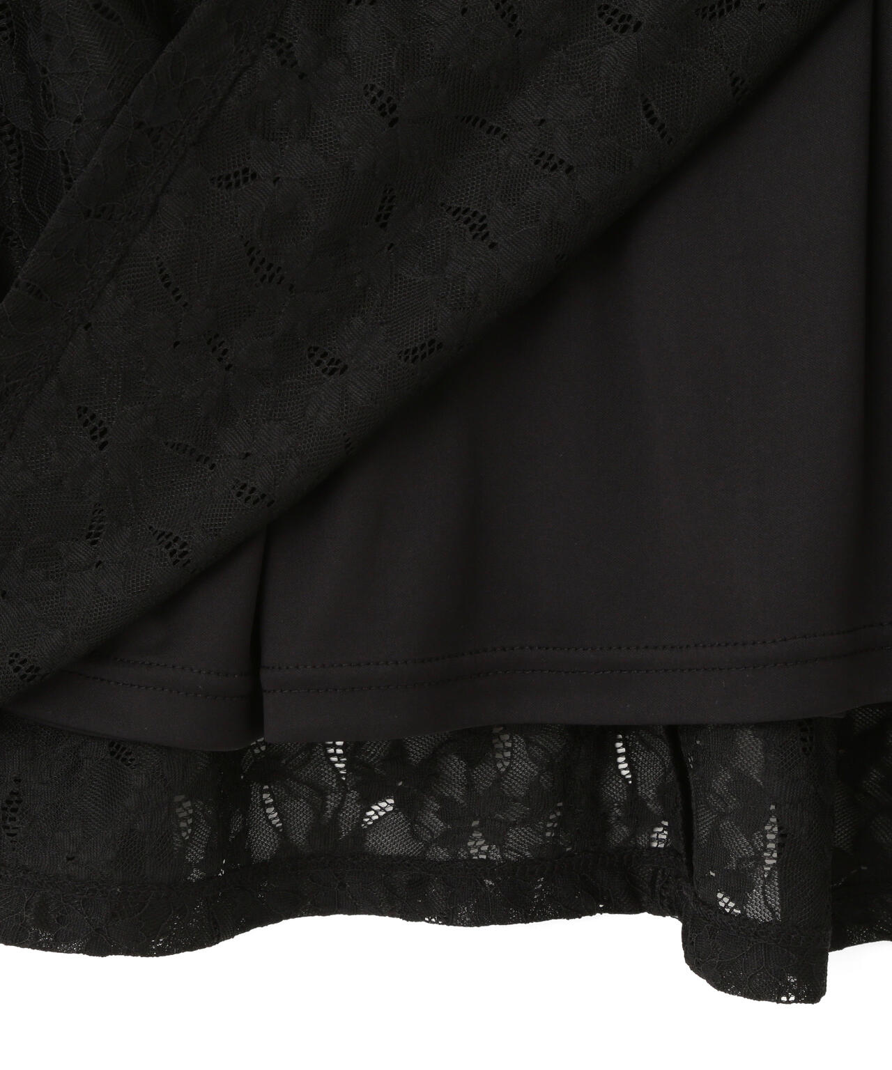 レーススキッパーシャツワンピース