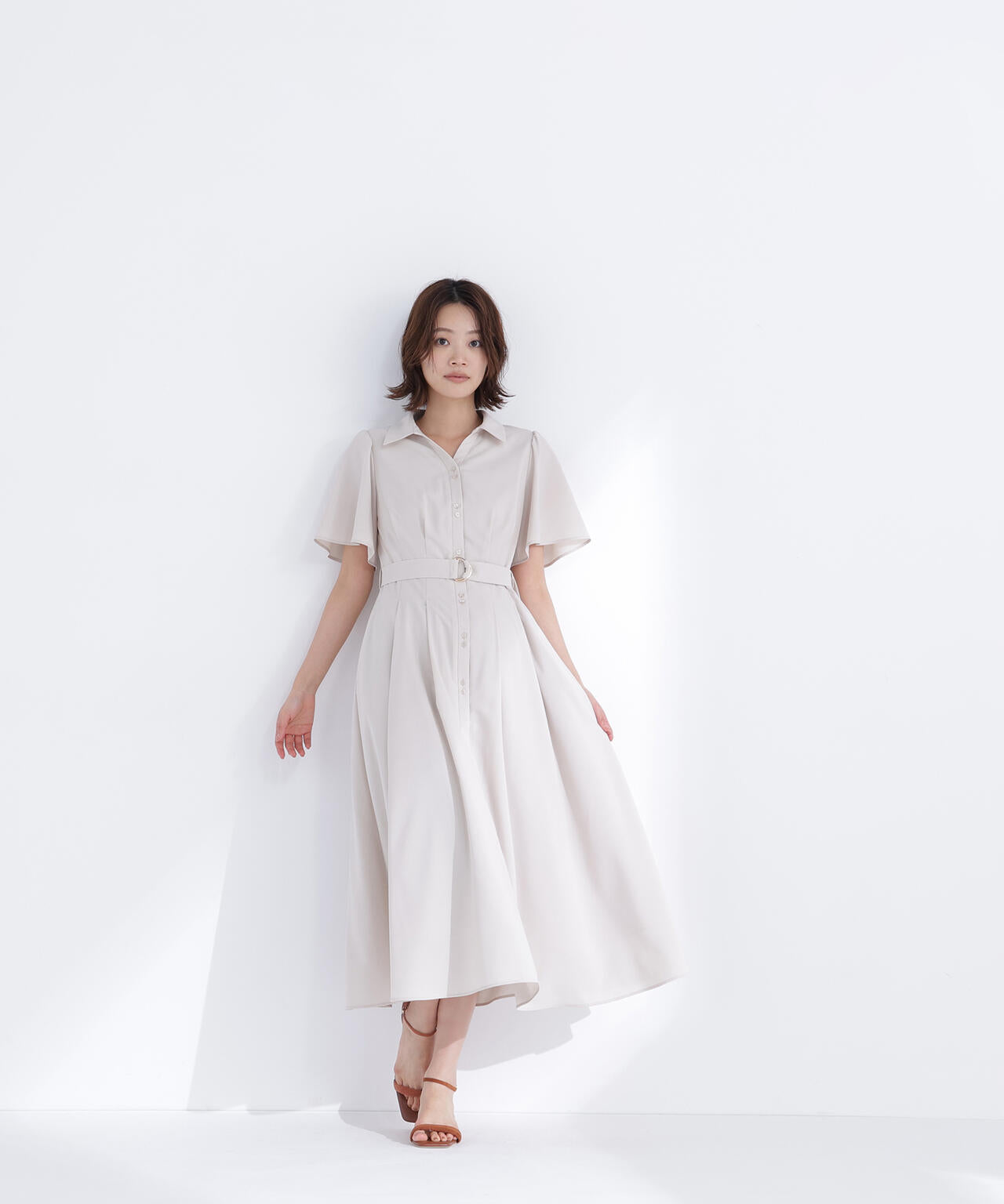 【6/5~6/7 オンライン限定2buy10%OFF対象】【sweet掲載】【ちょうど、いい服】“初めまして”がうまくいく好印象ワンピース