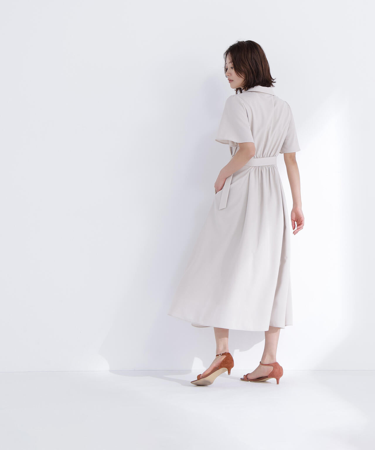 【6/5~6/7 オンライン限定2buy10%OFF対象】【sweet掲載】【ちょうど、いい服】“初めまして”がうまくいく好印象ワンピース