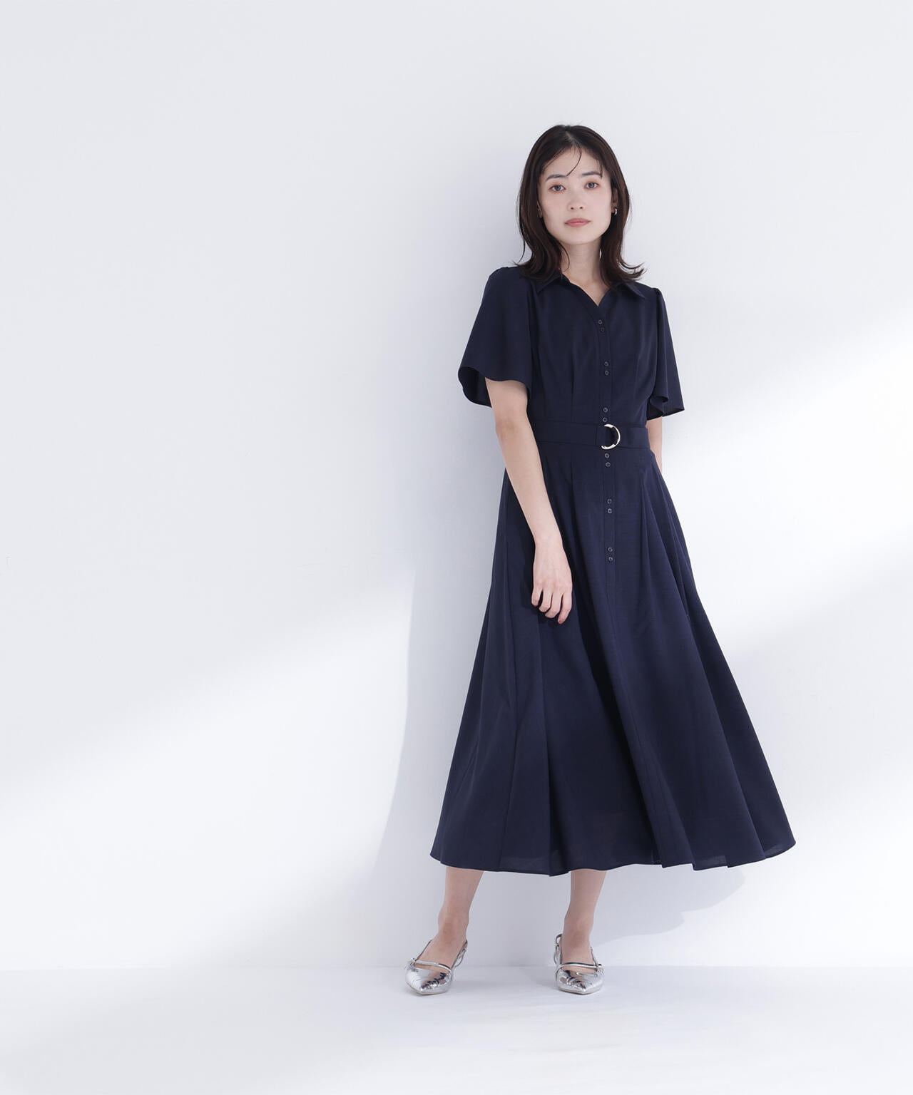 【6/5~6/7 オンライン限定2buy10%OFF対象】【sweet掲載】【ちょうど、いい服】“初めまして”がうまくいく好印象ワンピース