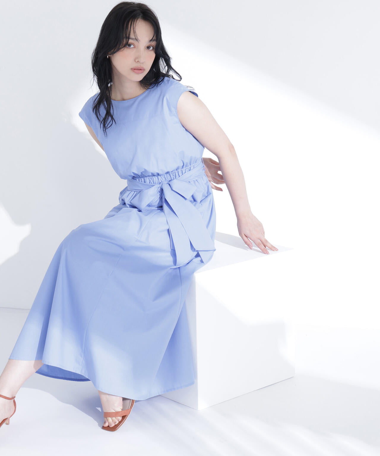【ちょうど、いい服】夏のお出かけ、るんるんワンピース