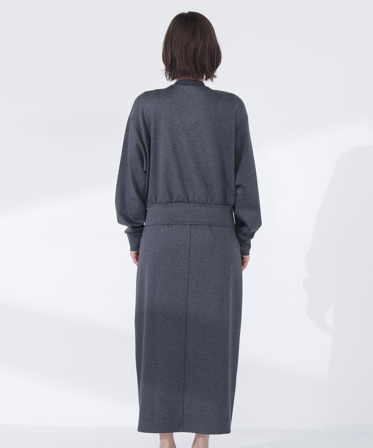 カーデセットナローワンピース