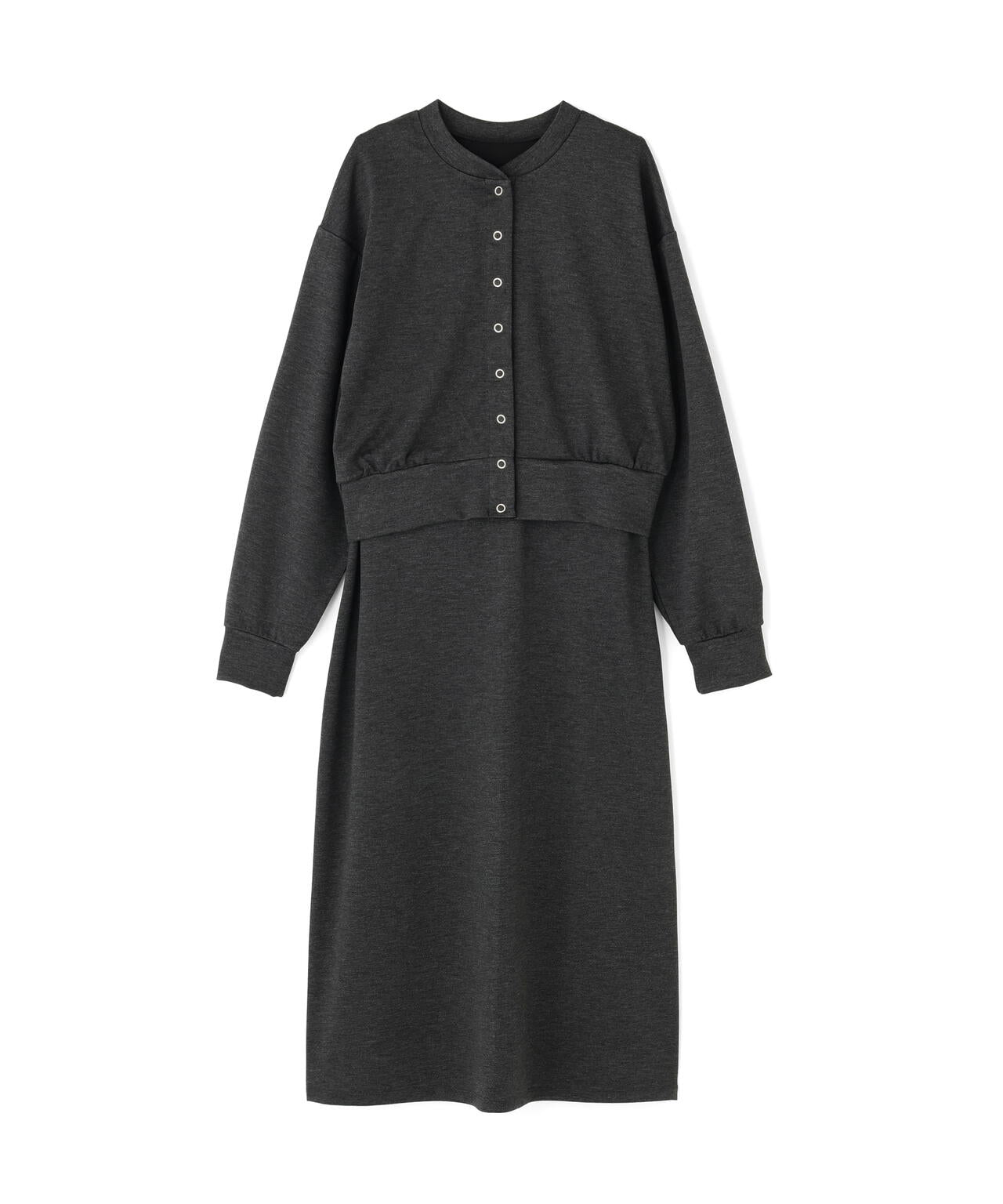 カーデセットナローワンピース