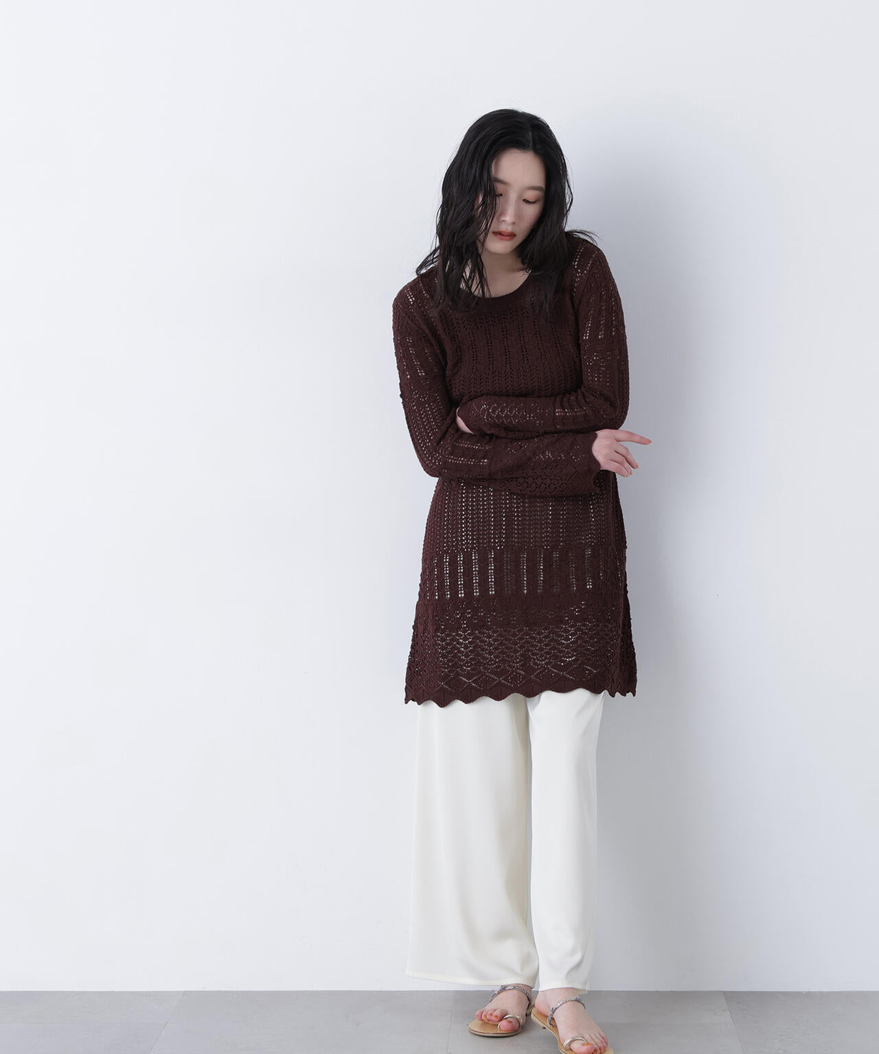 168cm B:80 W:61 H:88 着用サイズ:FR