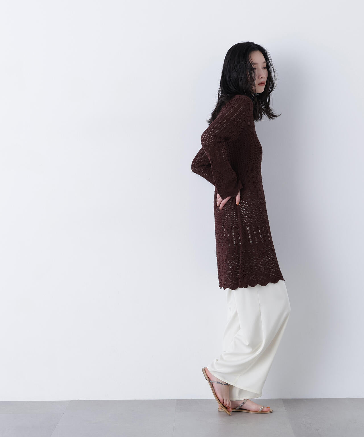 168cm B:80 W:61 H:88 着用サイズ:FR