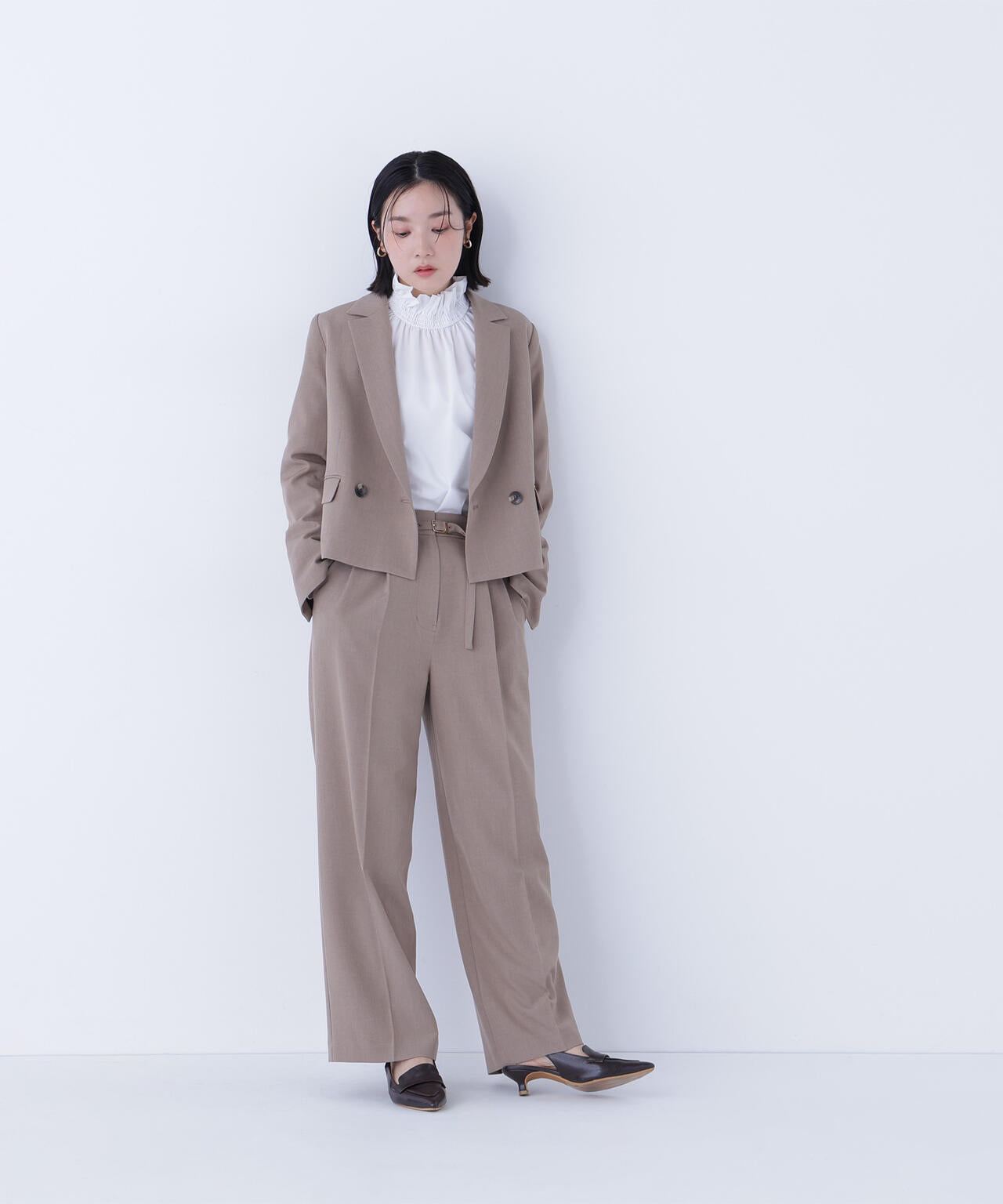 クラッシー SETUP ショート丈ジャケット