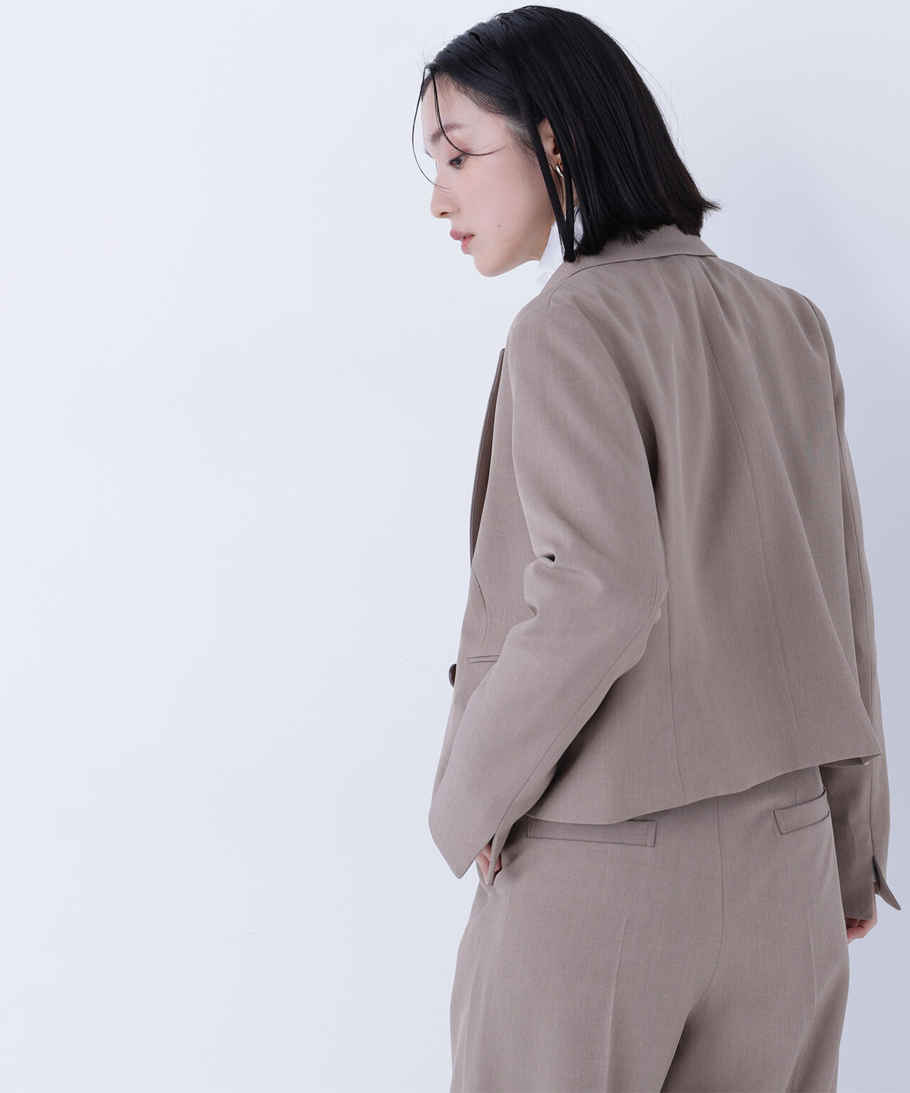 クラッシー SETUP ショート丈ジャケット