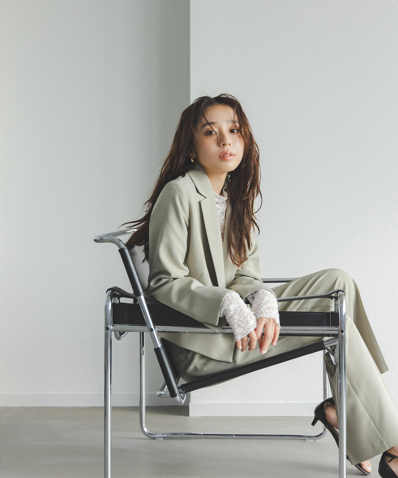 クラッシー SETUP ショート丈ジャケット