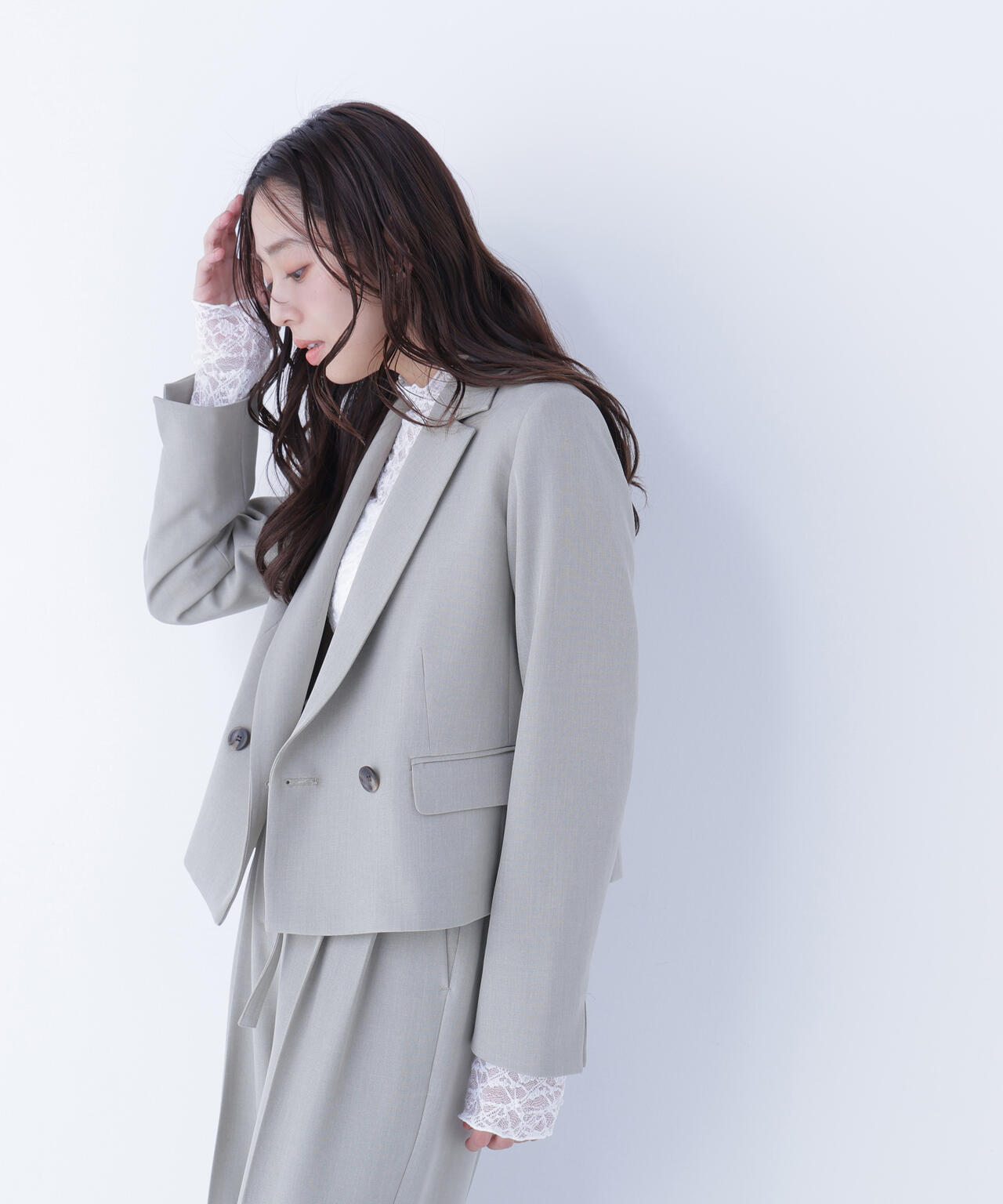 クラッシー SETUP ショート丈ジャケット