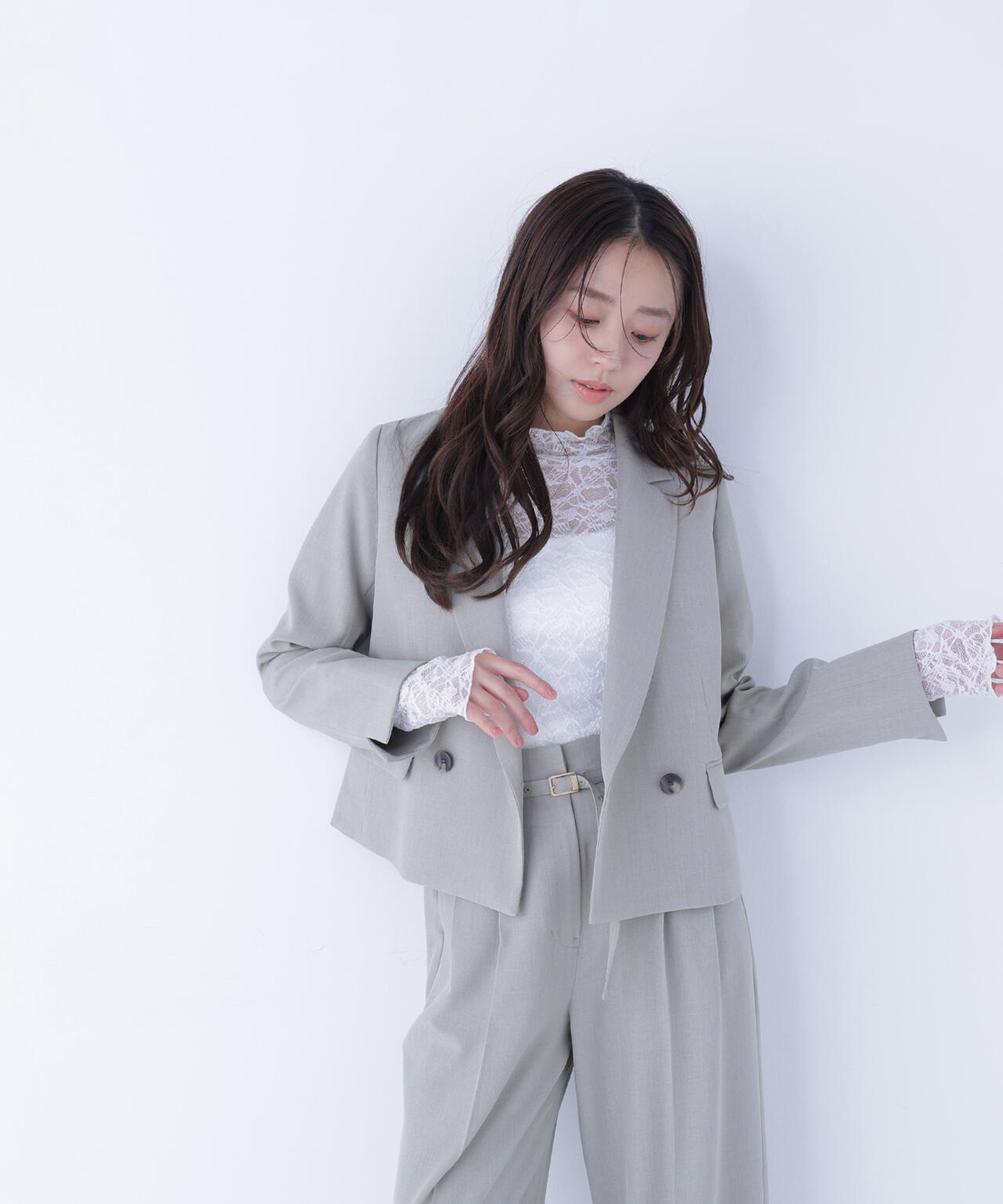 クラッシー SETUP ショート丈ジャケット