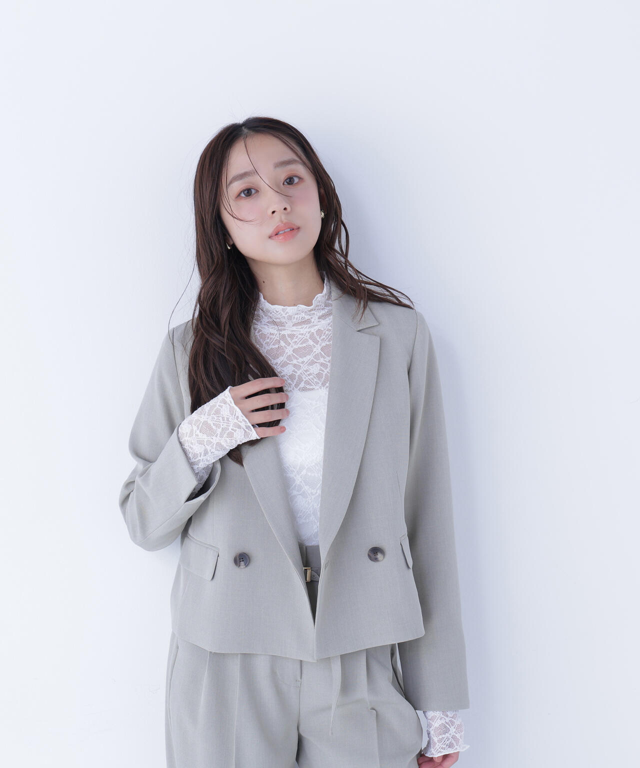 クラッシー SETUP ショート丈ジャケット