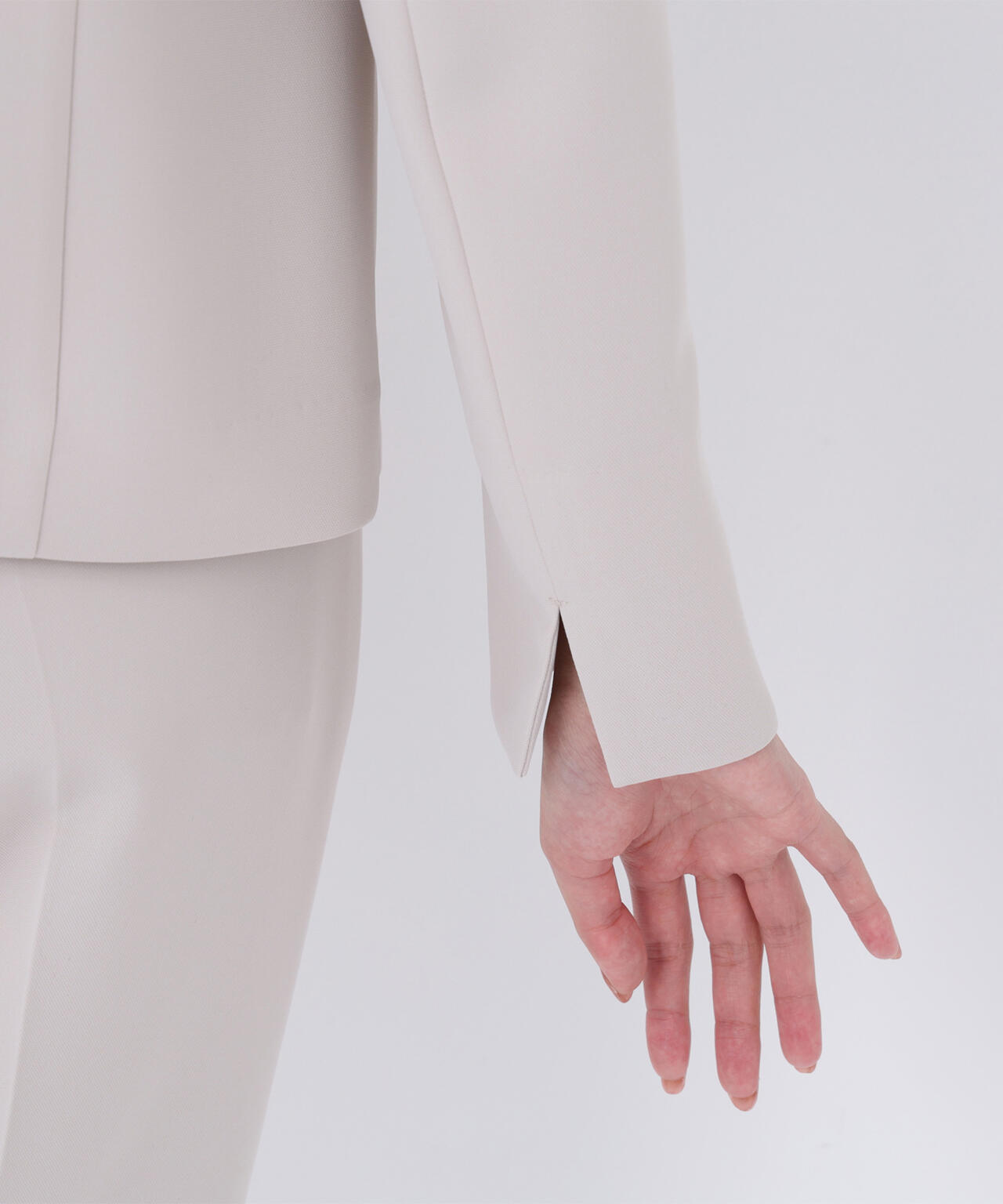 ドビーツイル SETUP ノーカラージャケット