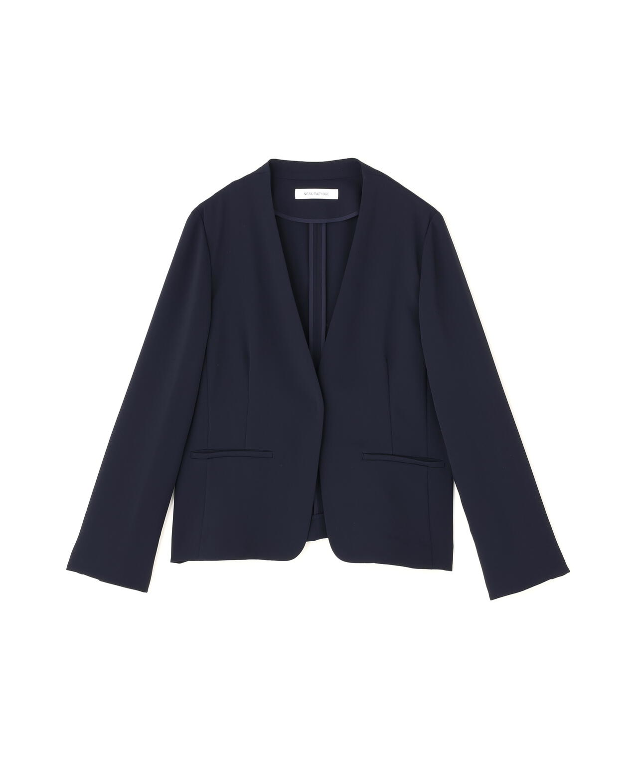 ドビーツイル SETUP ノーカラージャケット