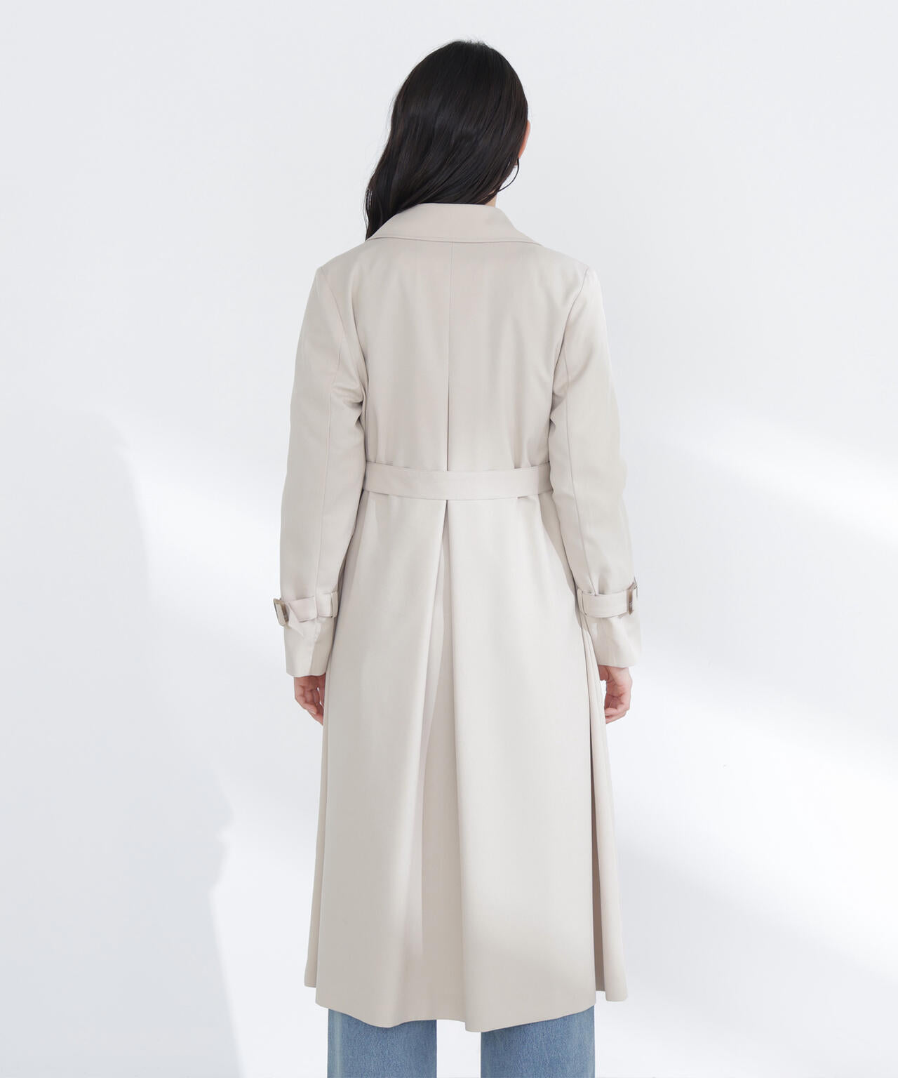 パウダーツイルトレンチコート