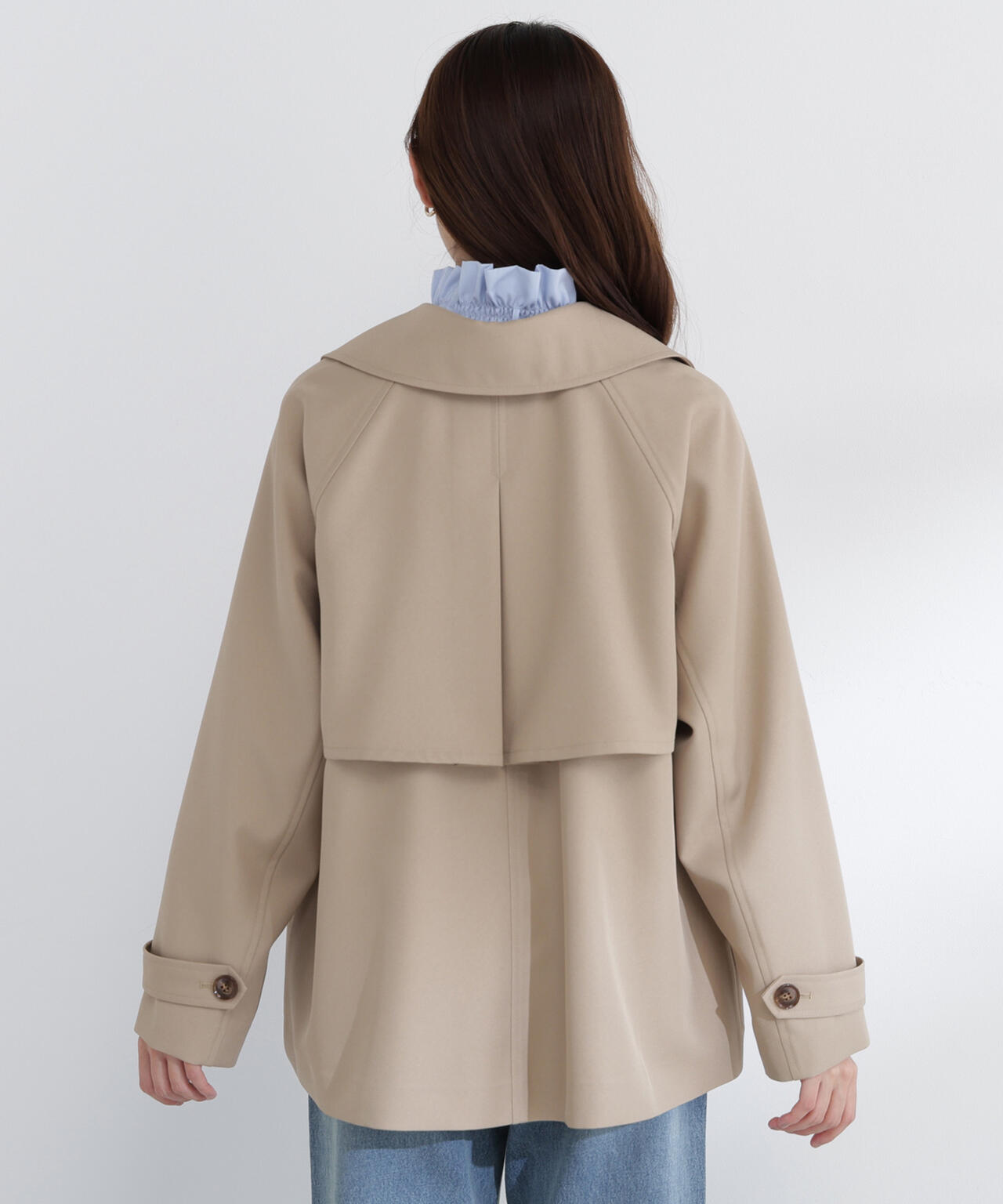 ハーフトレンチコート