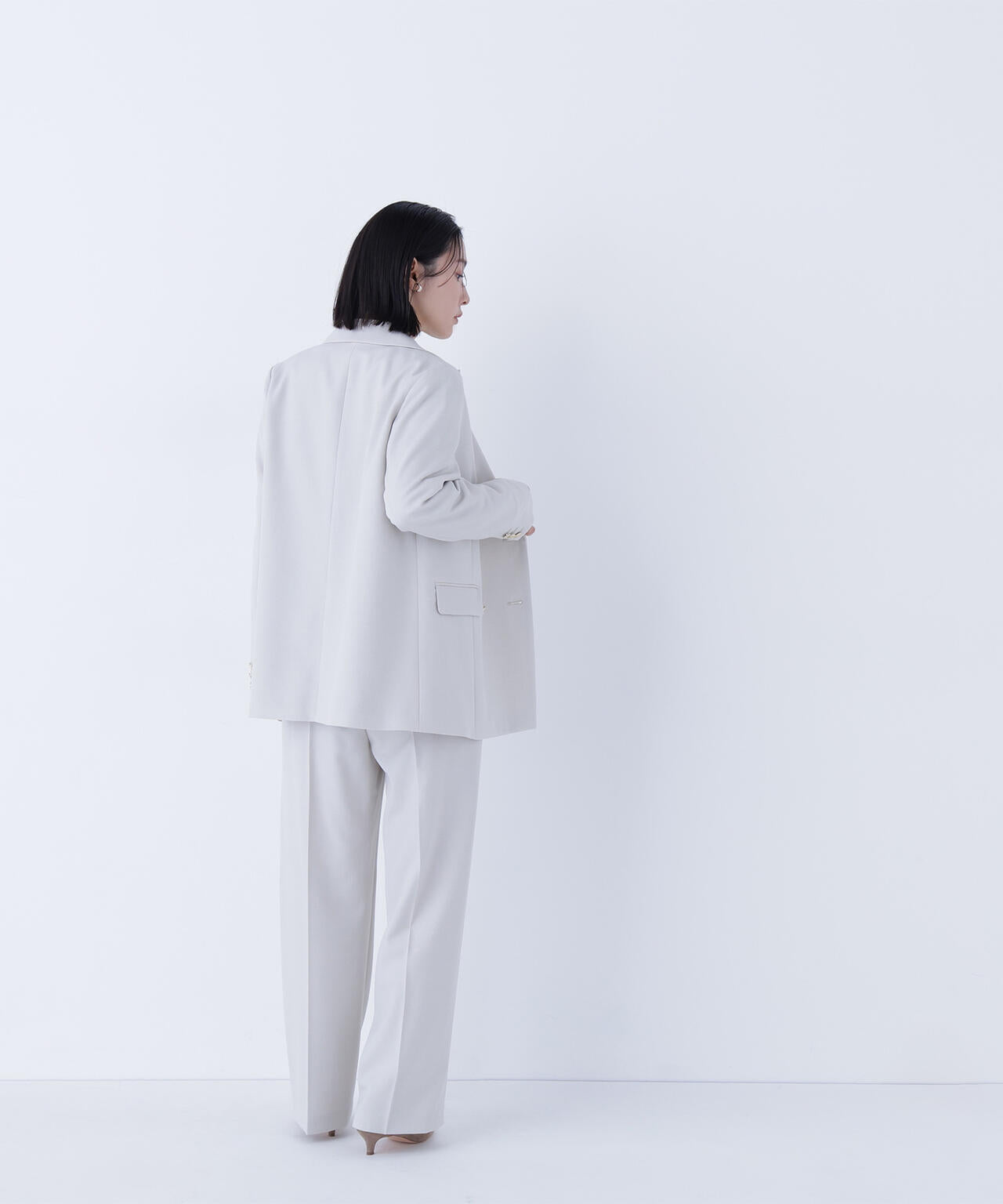 ダブルブレスト SETUP ボクシージャケット