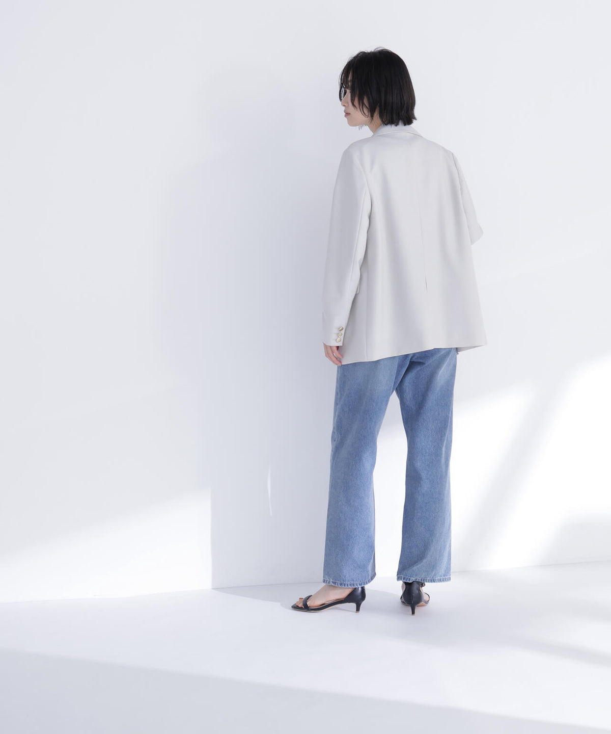 ダブルブレスト SETUP ボクシージャケット
