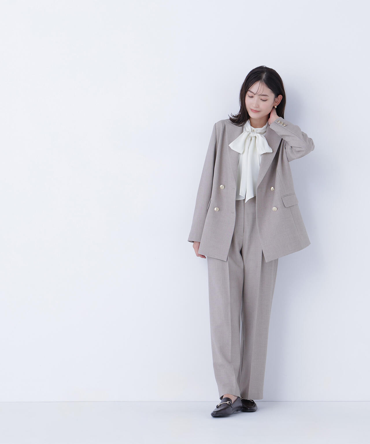 ダブルブレスト SETUP ボクシージャケット