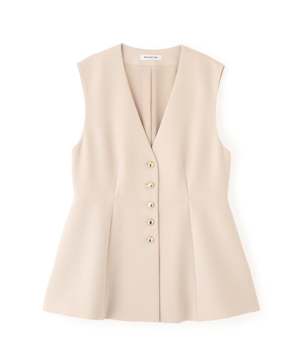 フロントボタンペプラムジレ SETUP