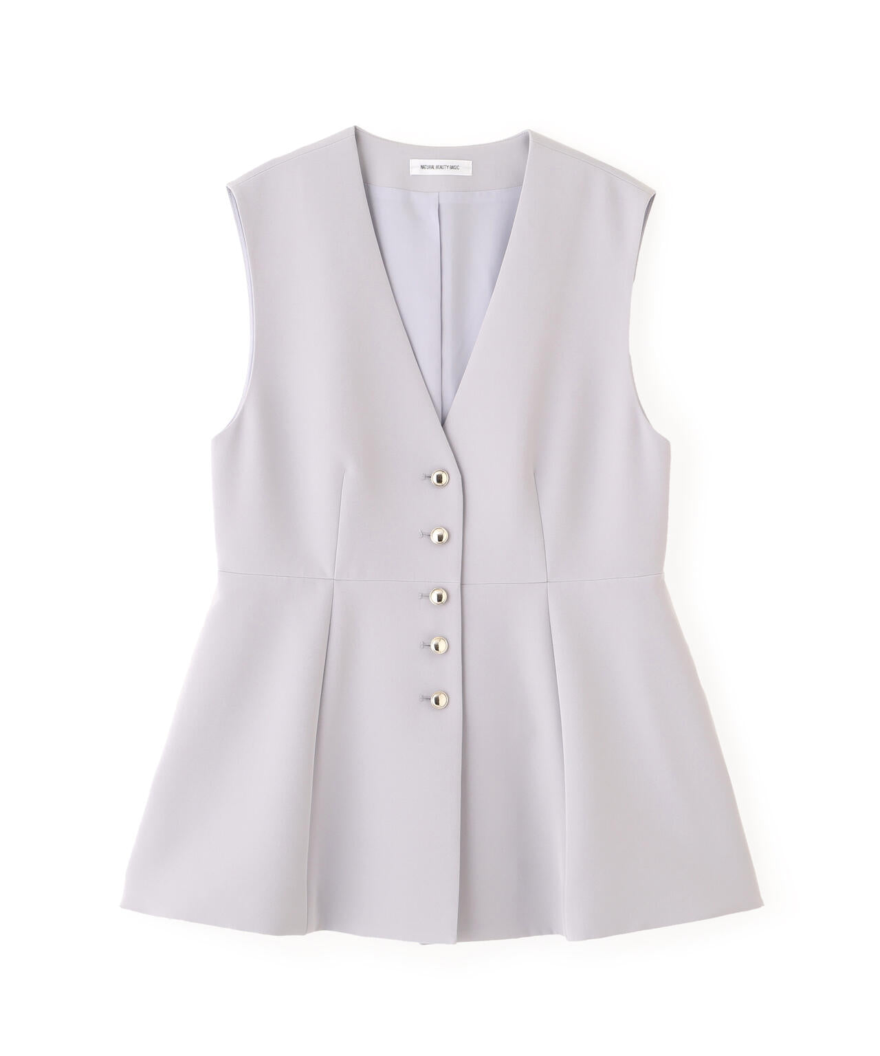 フロントボタンペプラムジレ SETUP