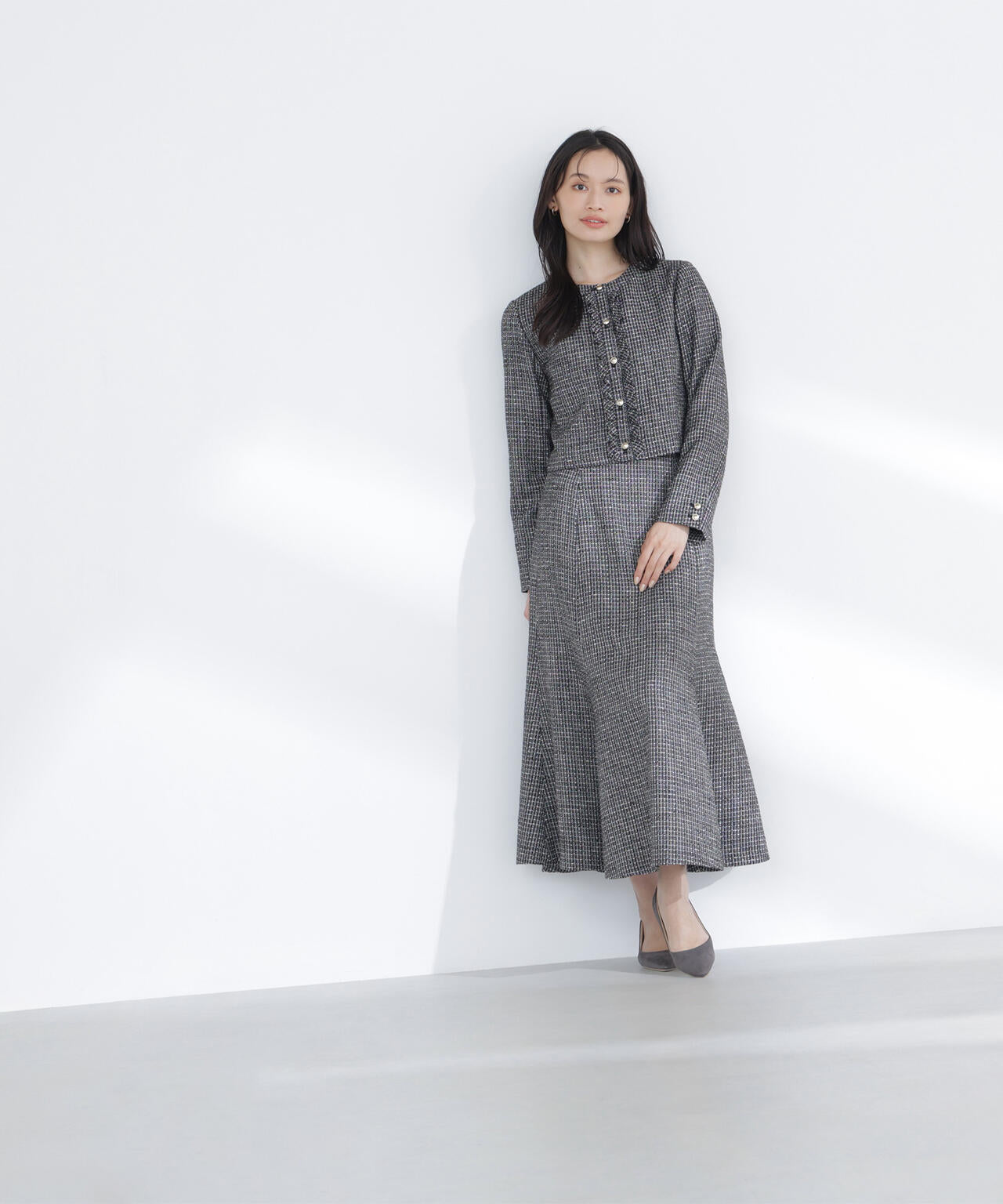 スプリングツイード SETUP ジャケット