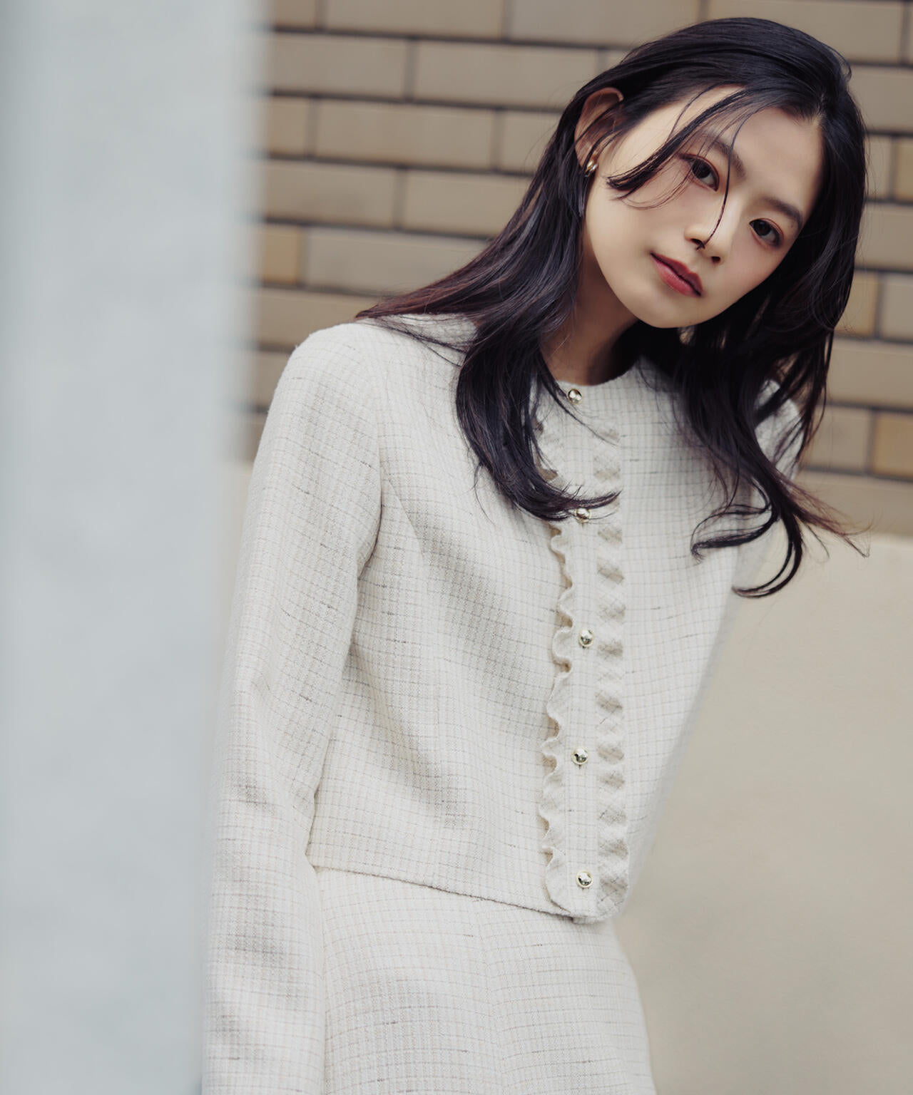 スプリングツイード SETUP ジャケット