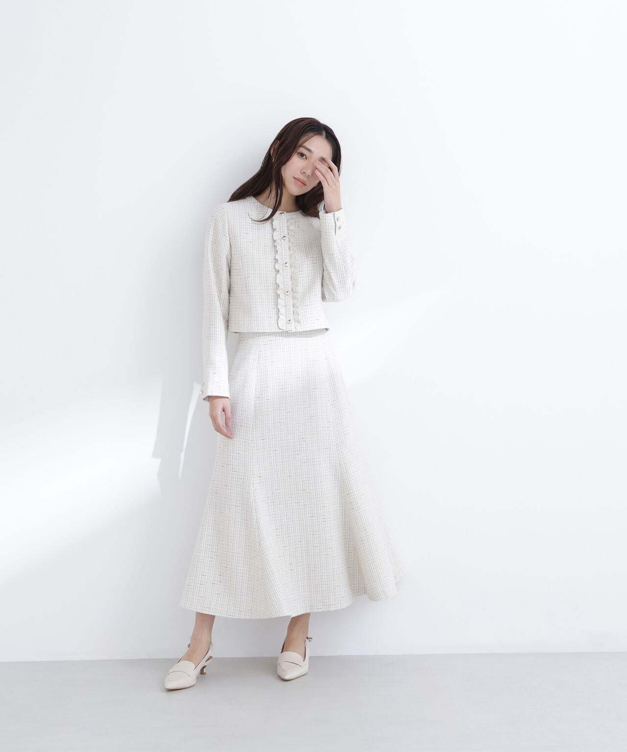 スプリングツイード SETUP ジャケット