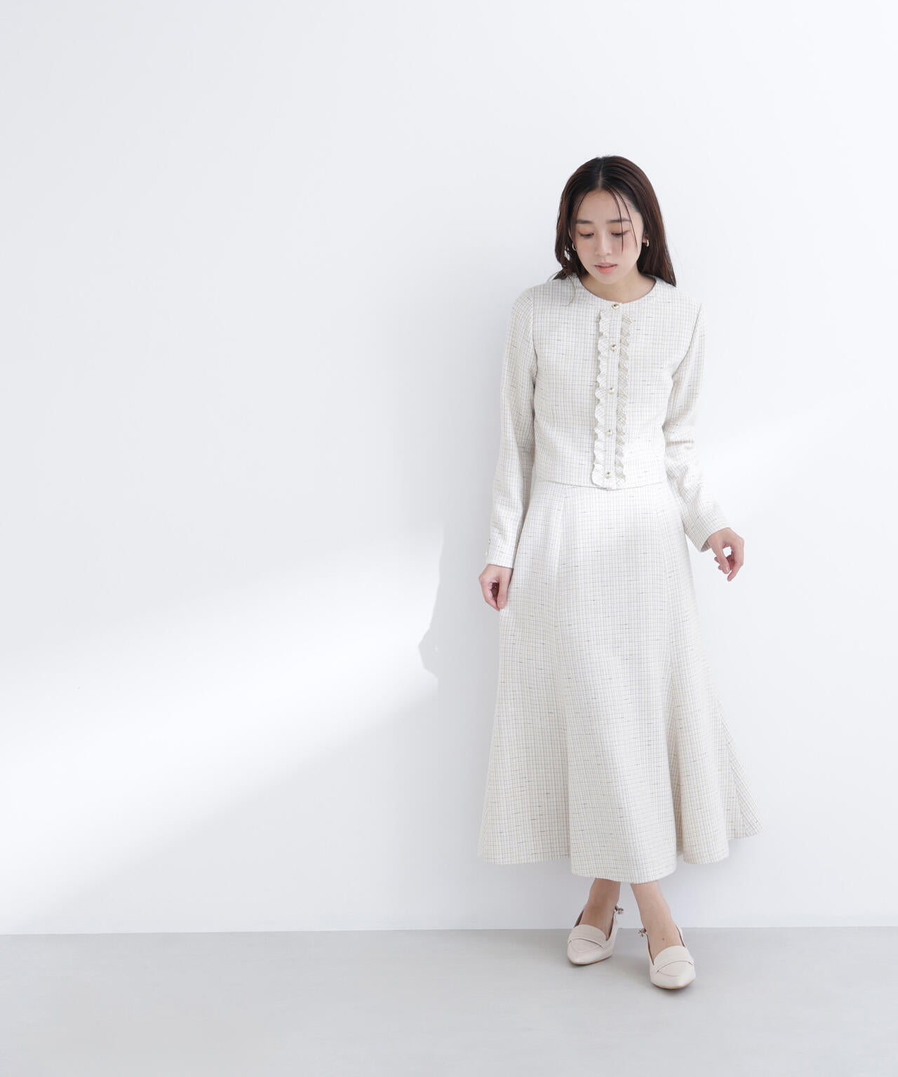 スプリングツイード SETUP ジャケット