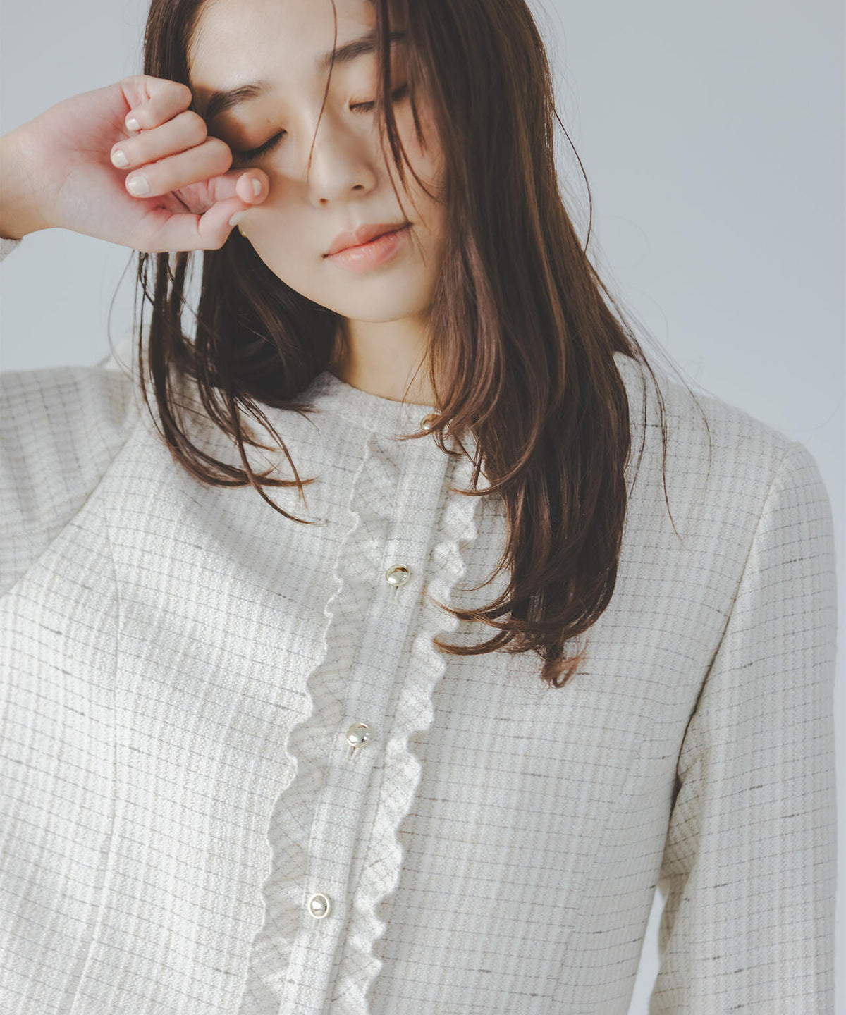 スプリングツイード SETUP ジャケット