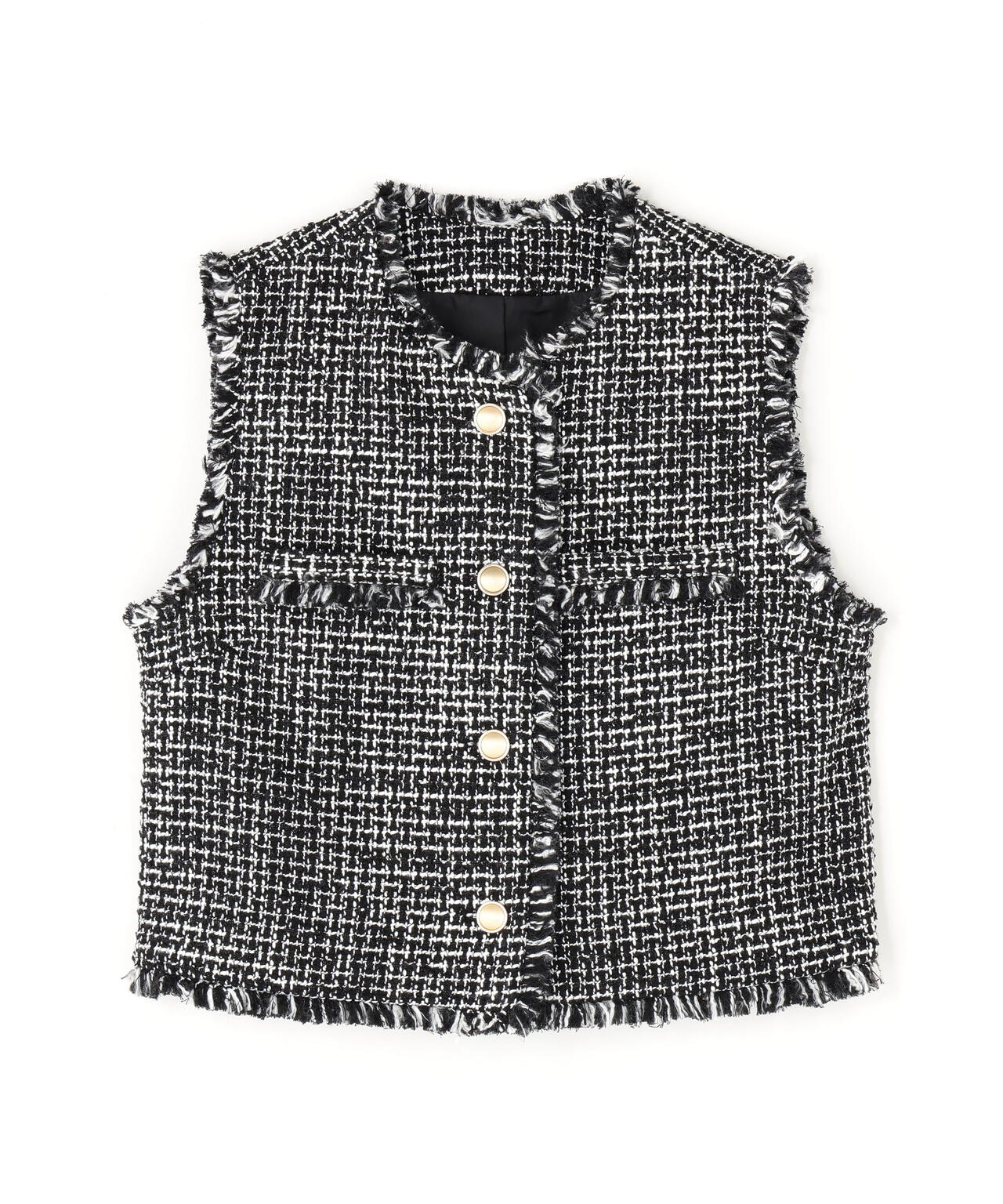 ツイードシリーズ コンパクトジレ