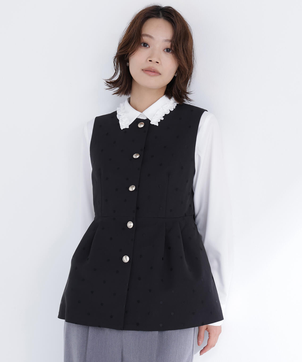 ドットペプラムジレ