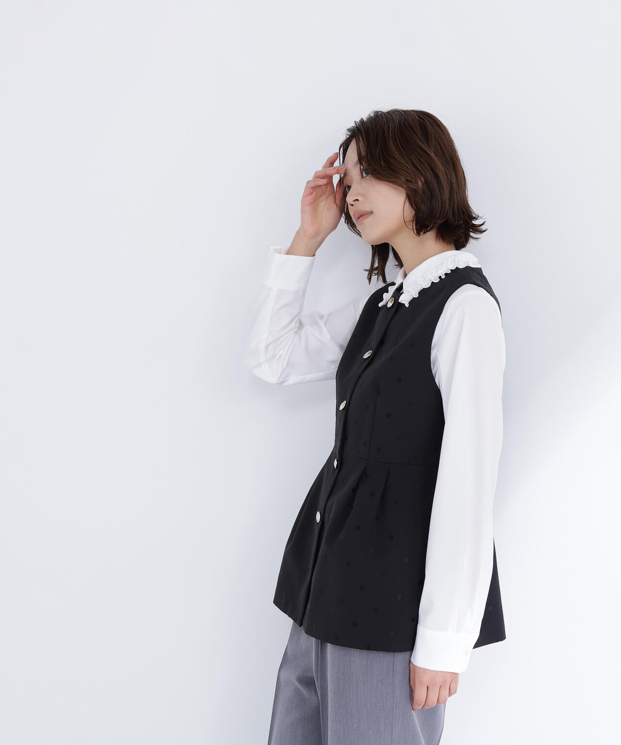 ドットペプラムジレ