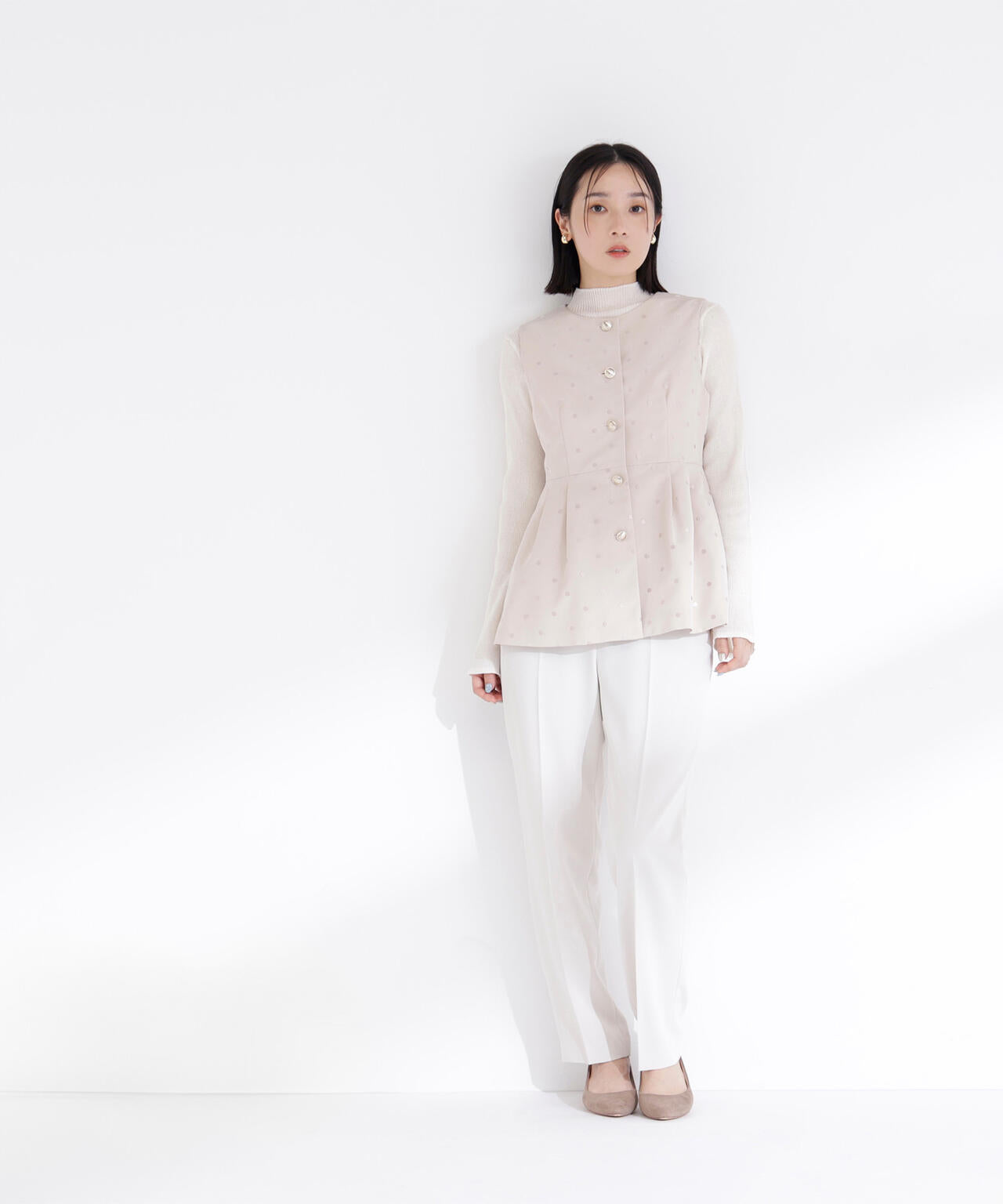 ドットペプラムジレ