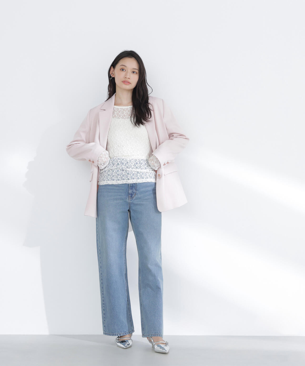 スプリングカラージャケット