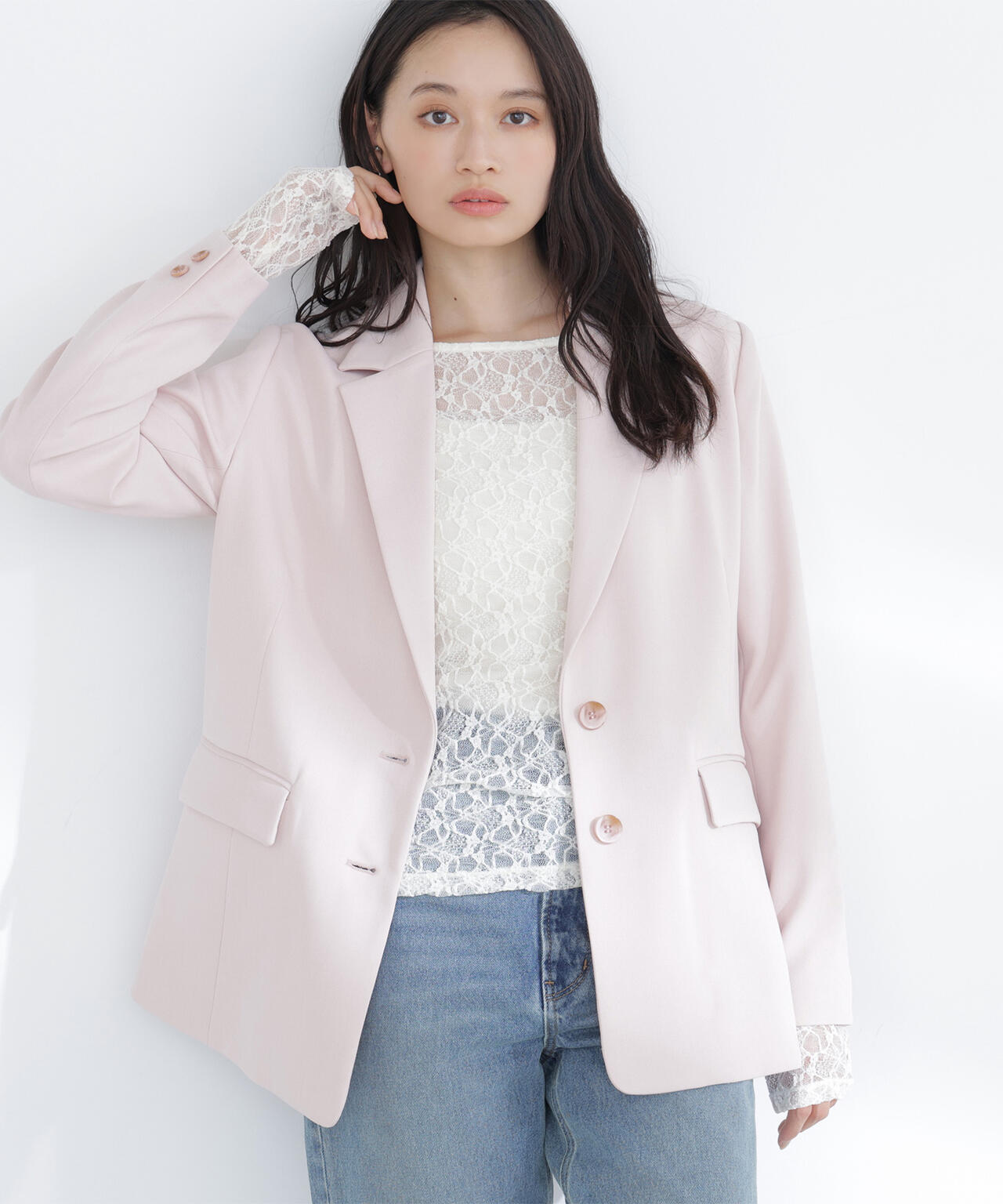 スプリングカラージャケット