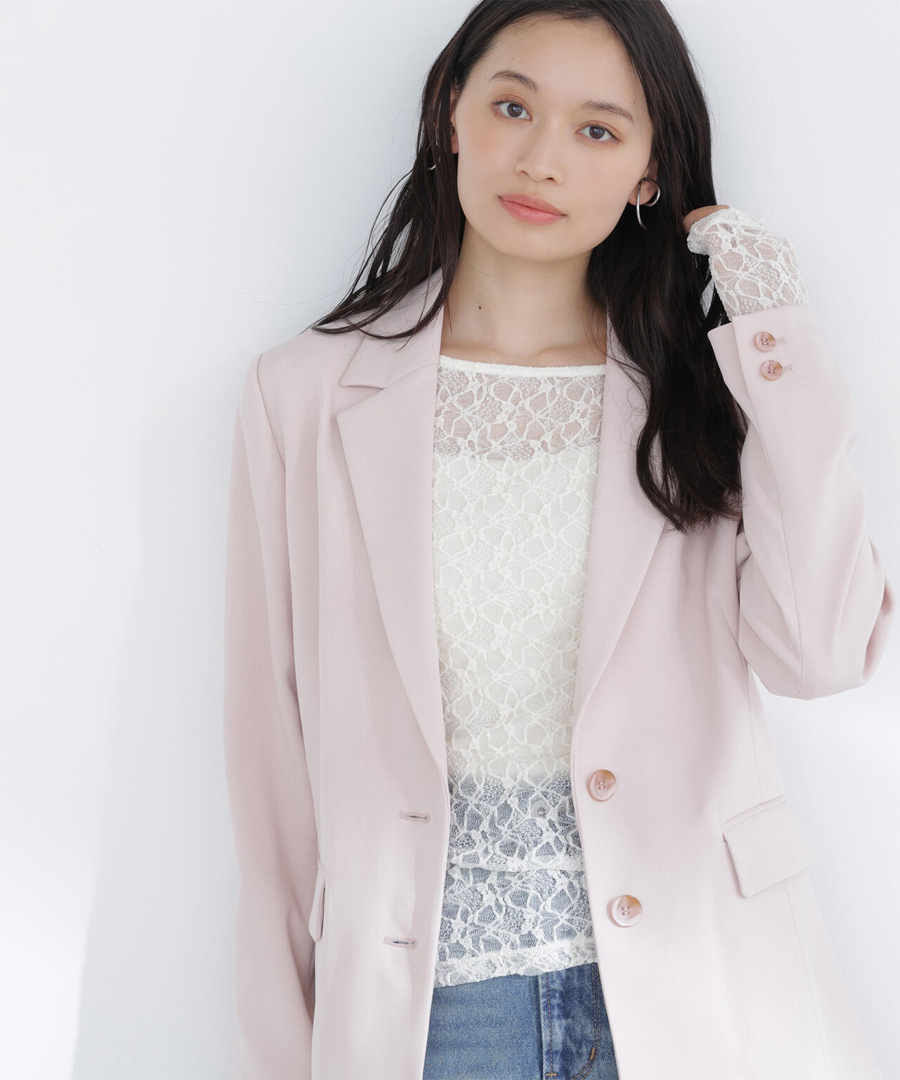 スプリングカラージャケット