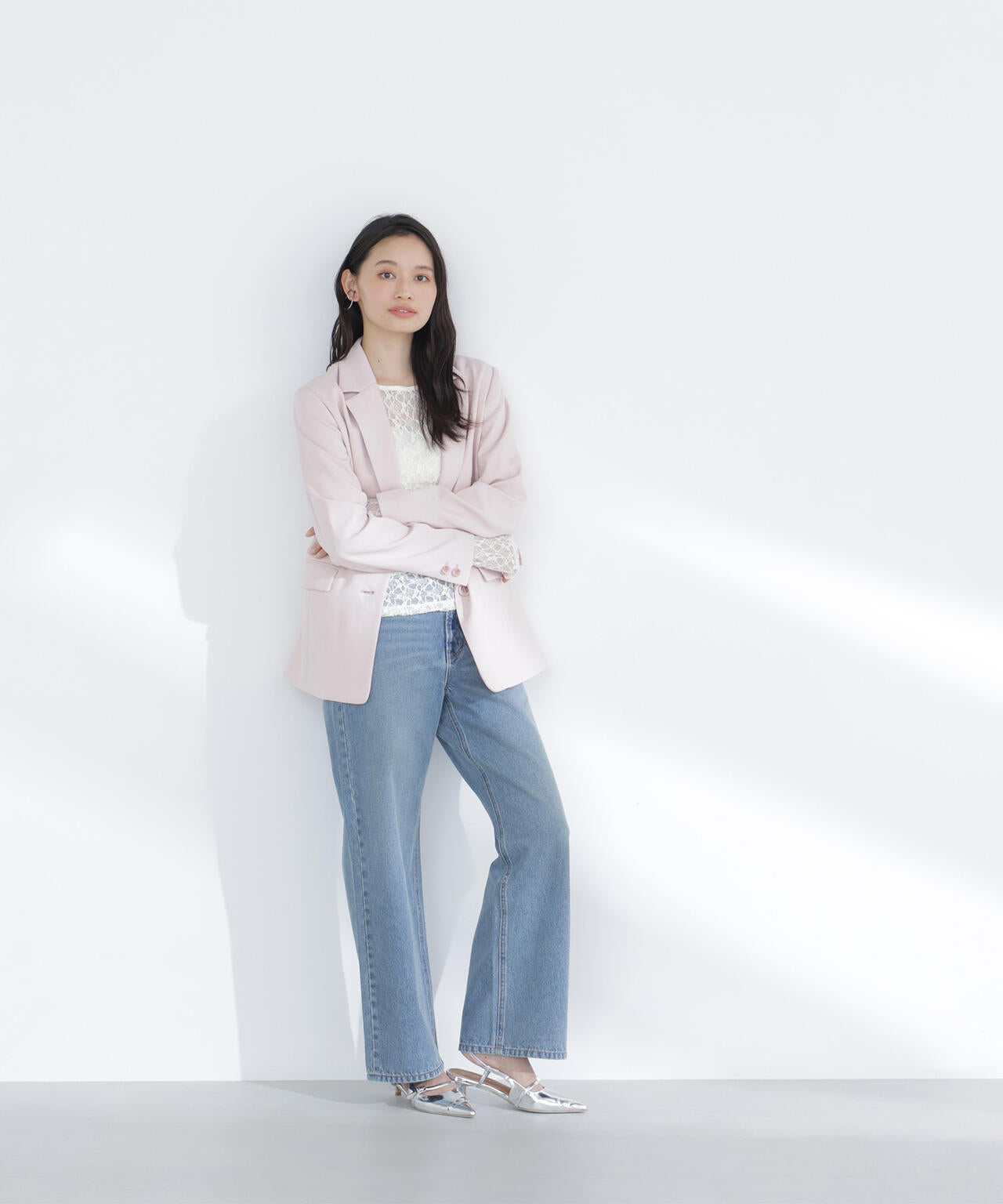 スプリングカラージャケット