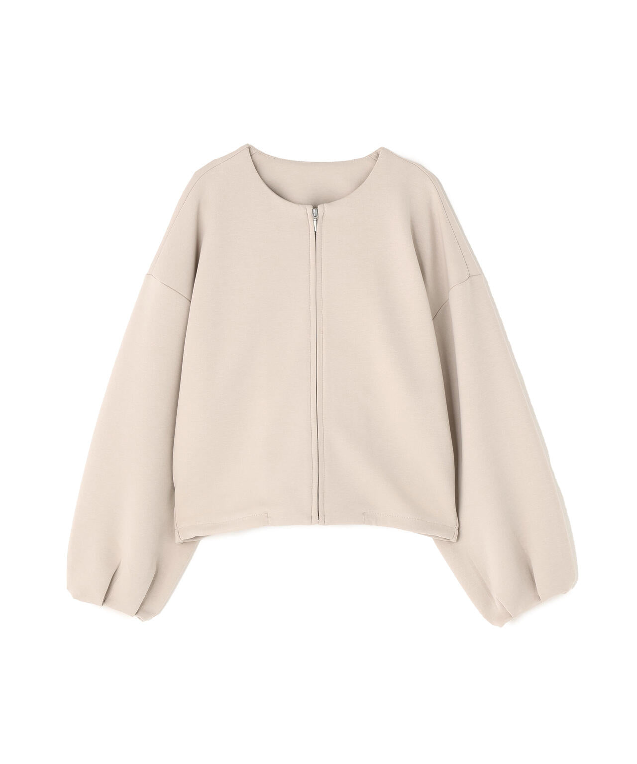 ノーカラーダンボールブルゾン