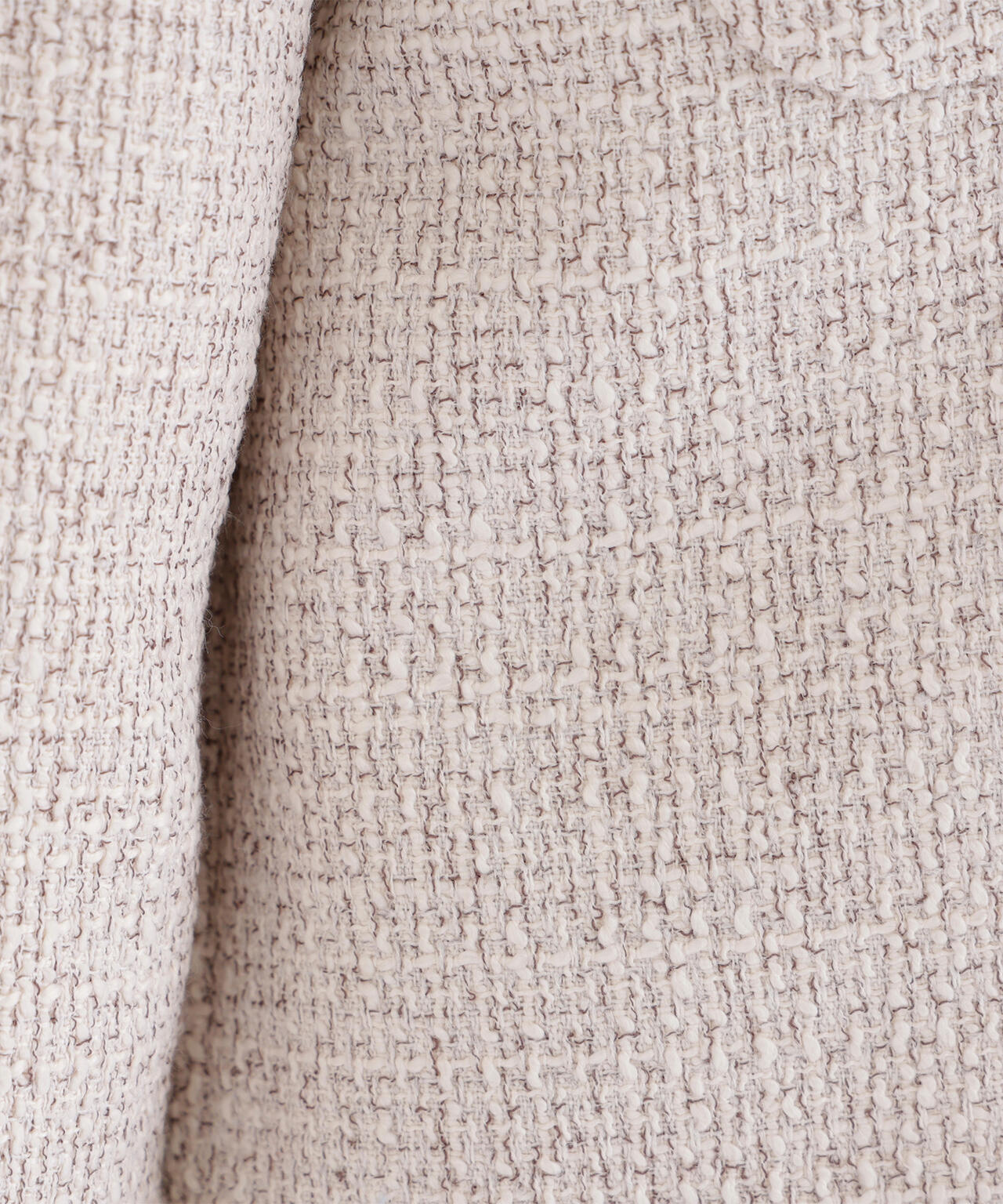 ツイードノーカラージャケット