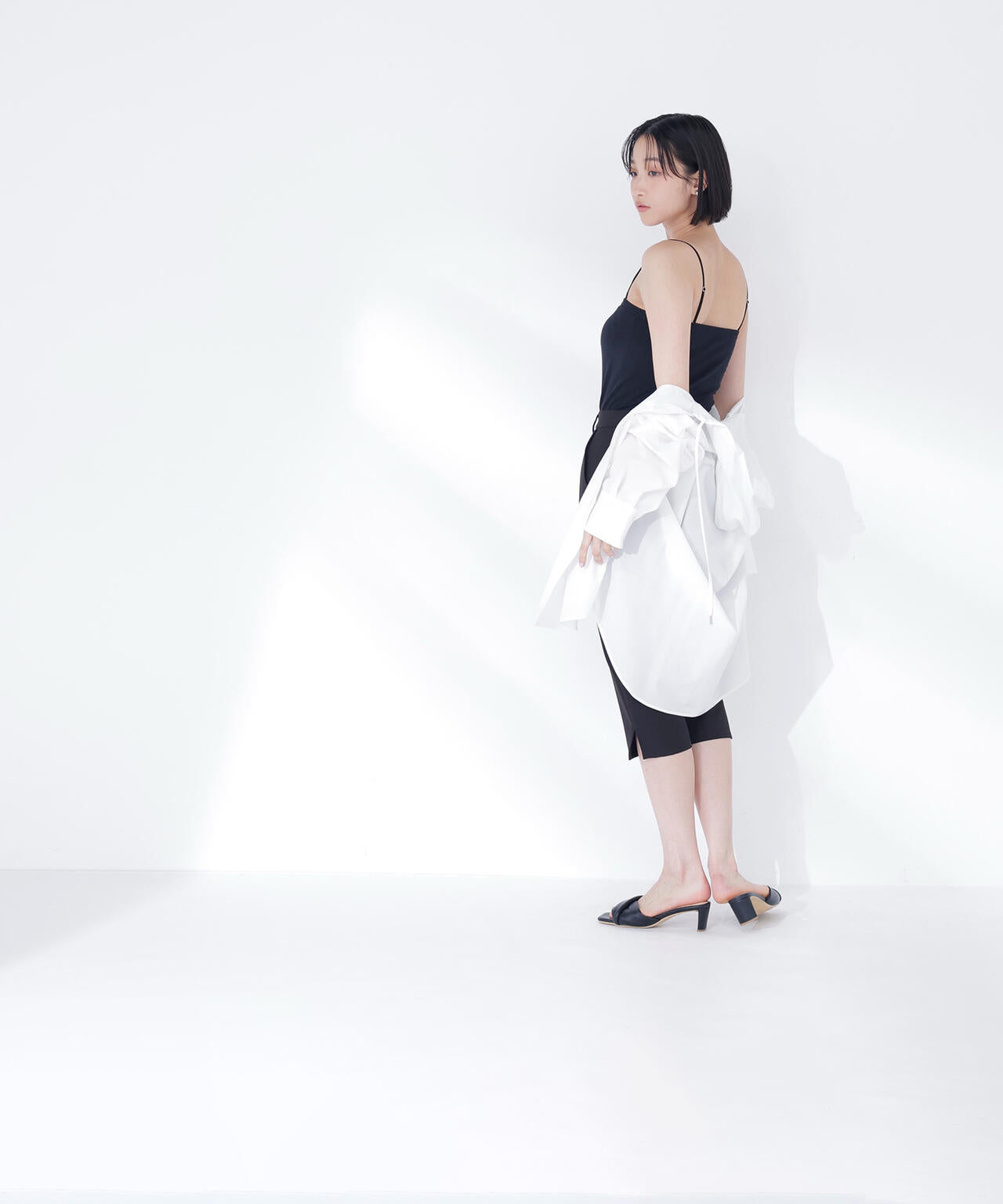 フーディーシャツブルゾン