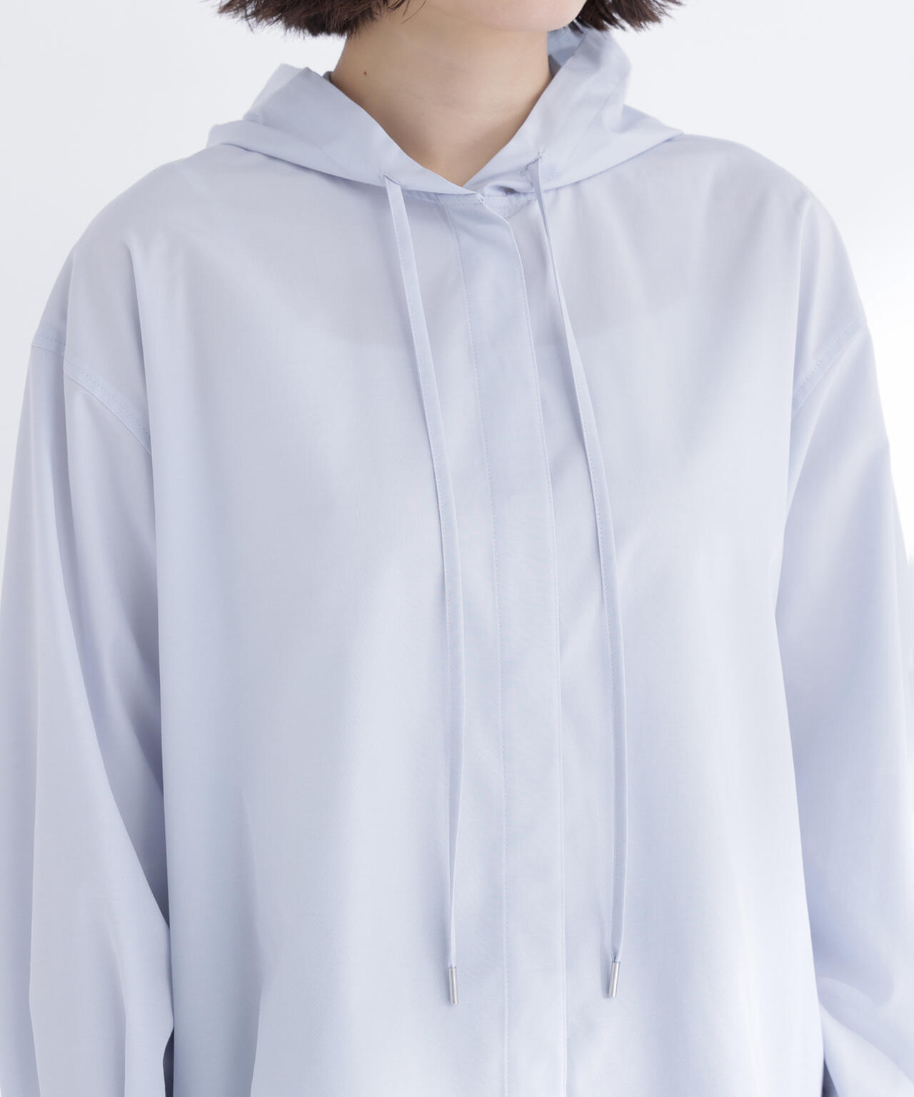 フーディーシャツブルゾン