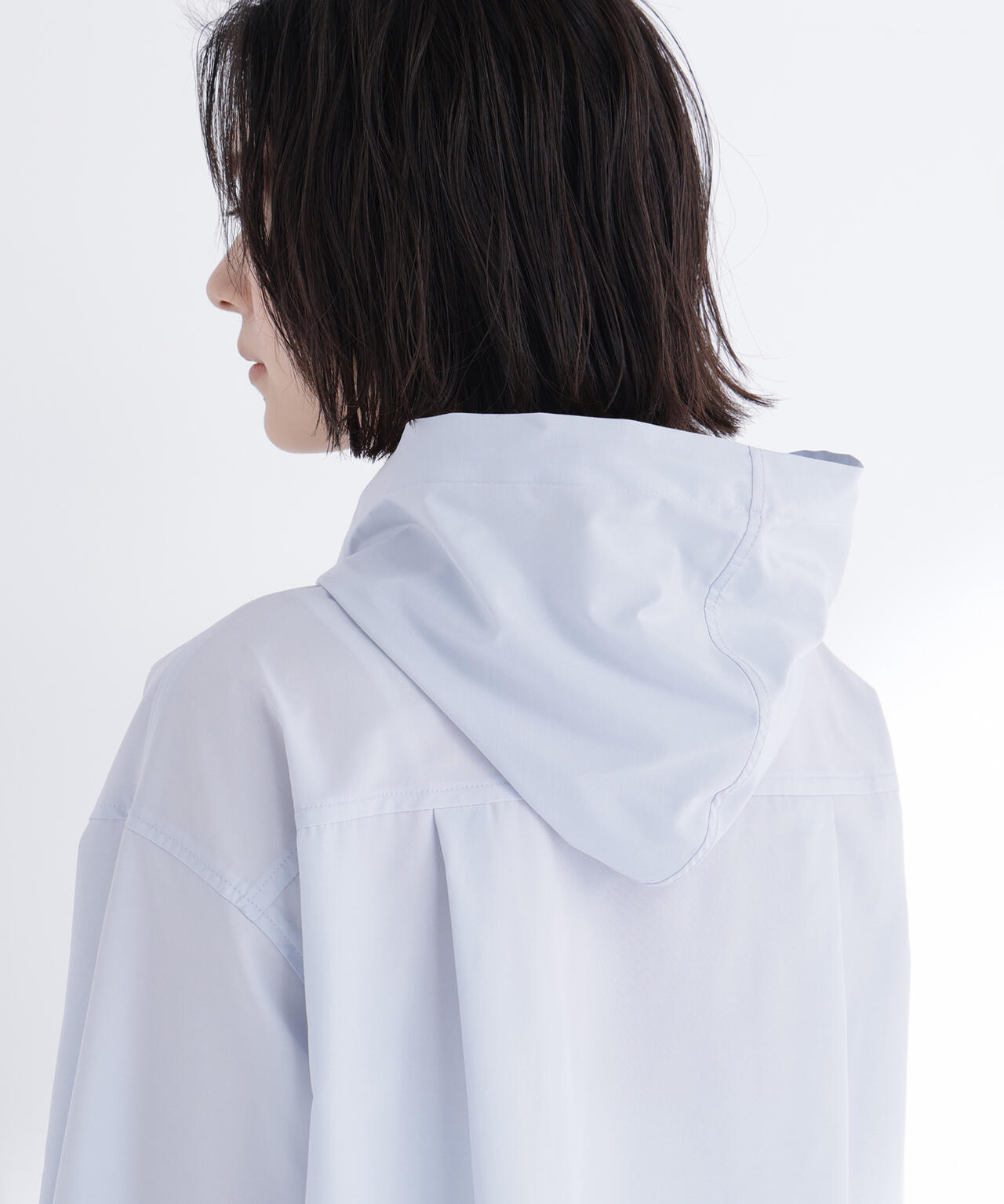 フーディーシャツブルゾン