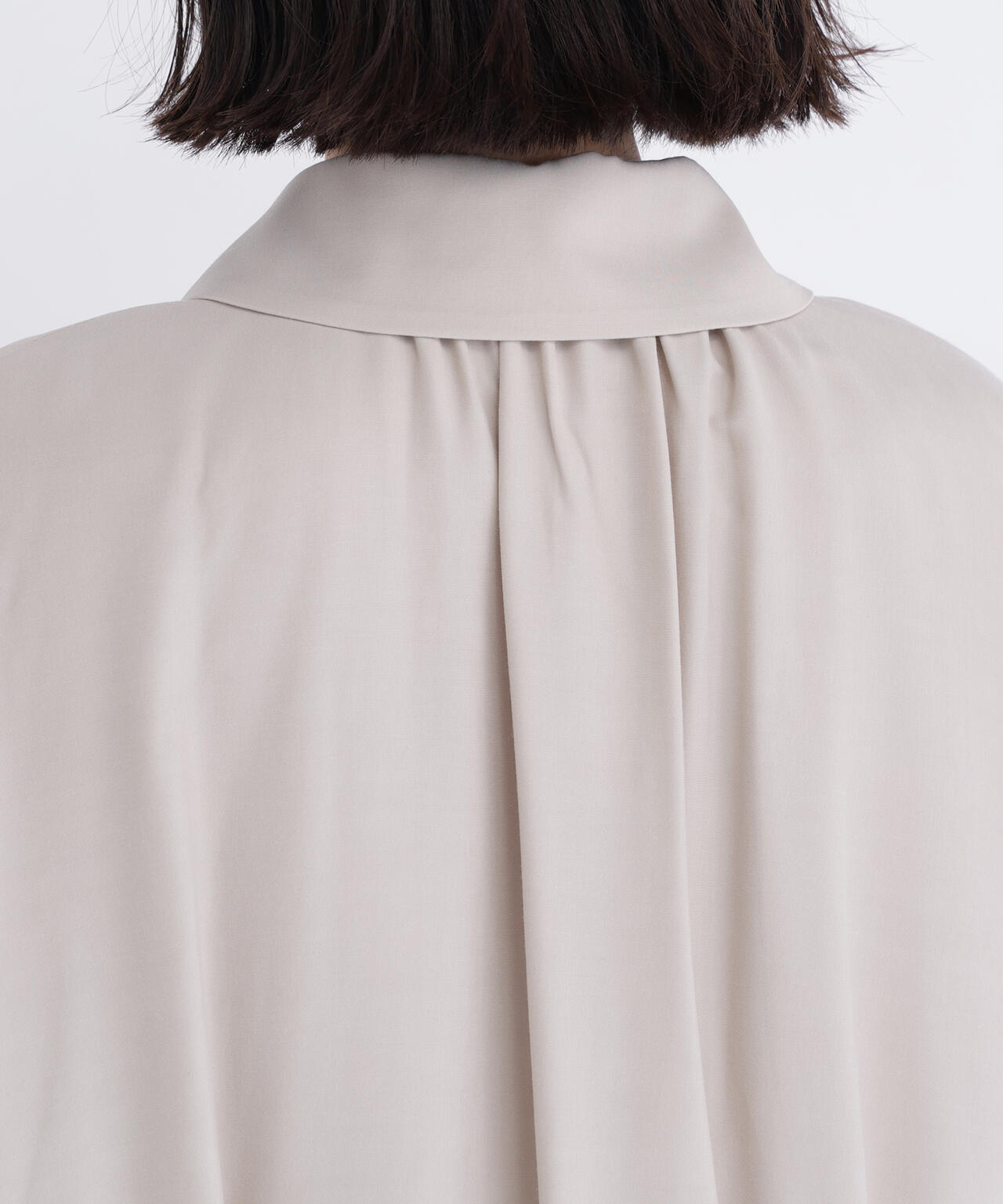 ステンカラーバルーンブルゾン