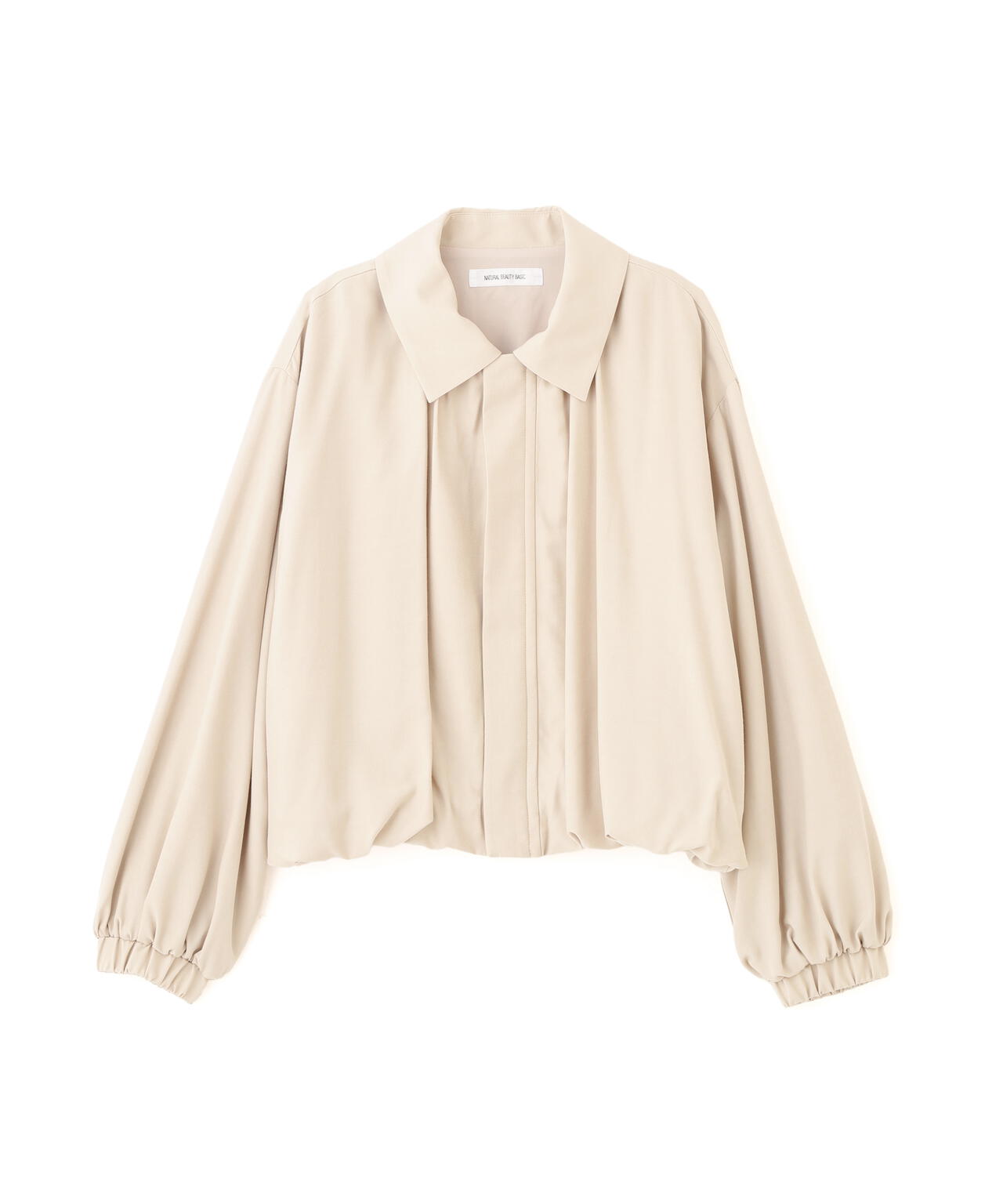 ステンカラーバルーンブルゾン