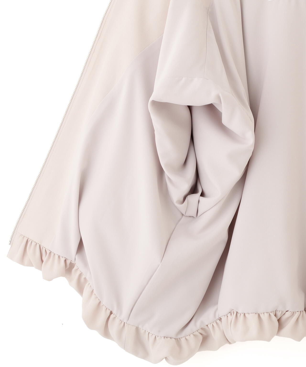 ステンカラーバルーンブルゾン