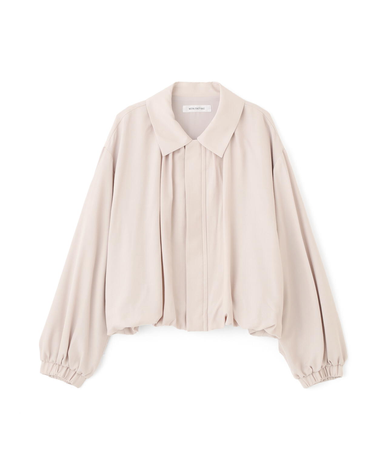 ステンカラーバルーンブルゾン