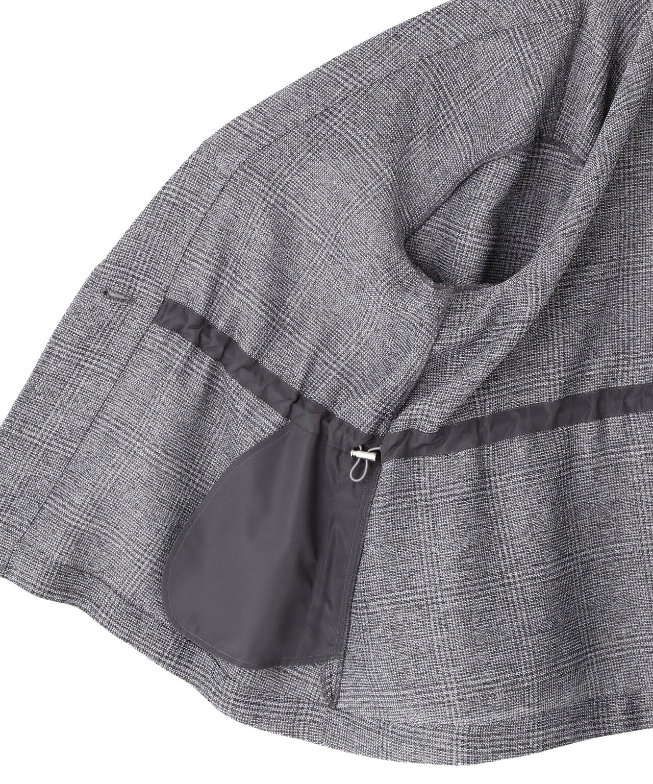 ドロストシャドーチェックジャケット