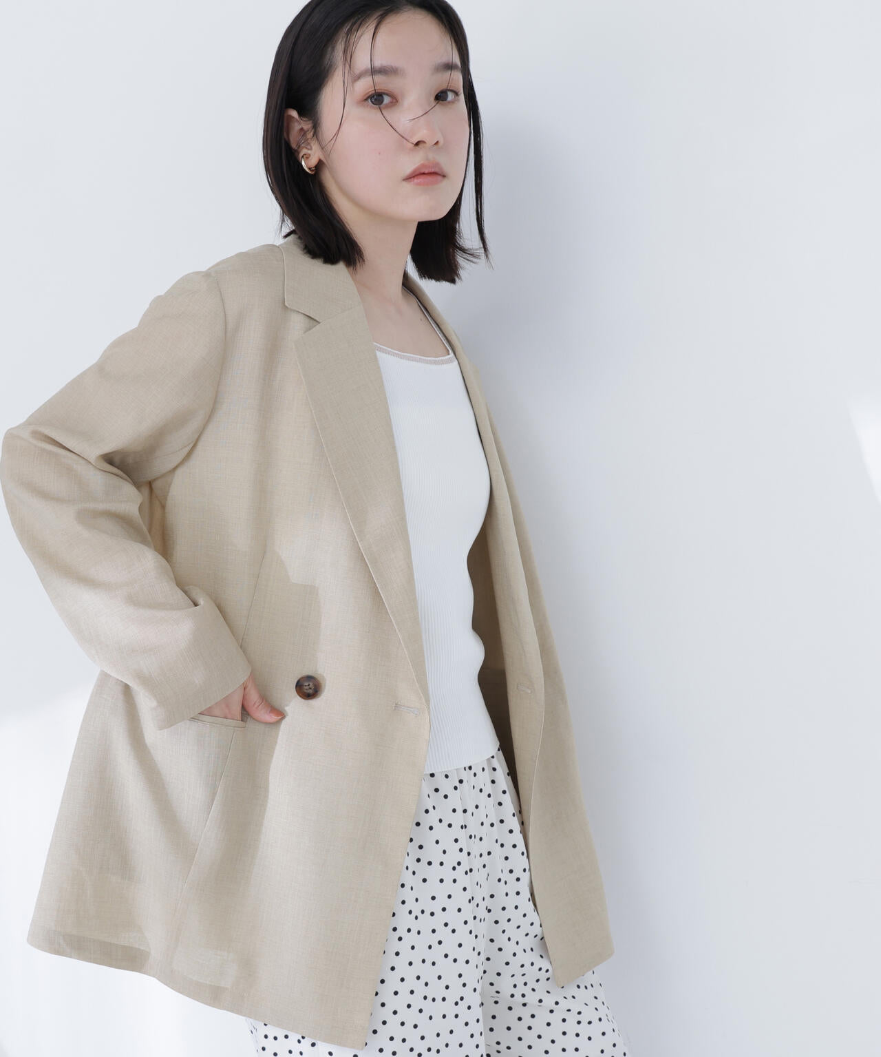 <ちょうど、いい服>迷った朝のエブリデイジャケット