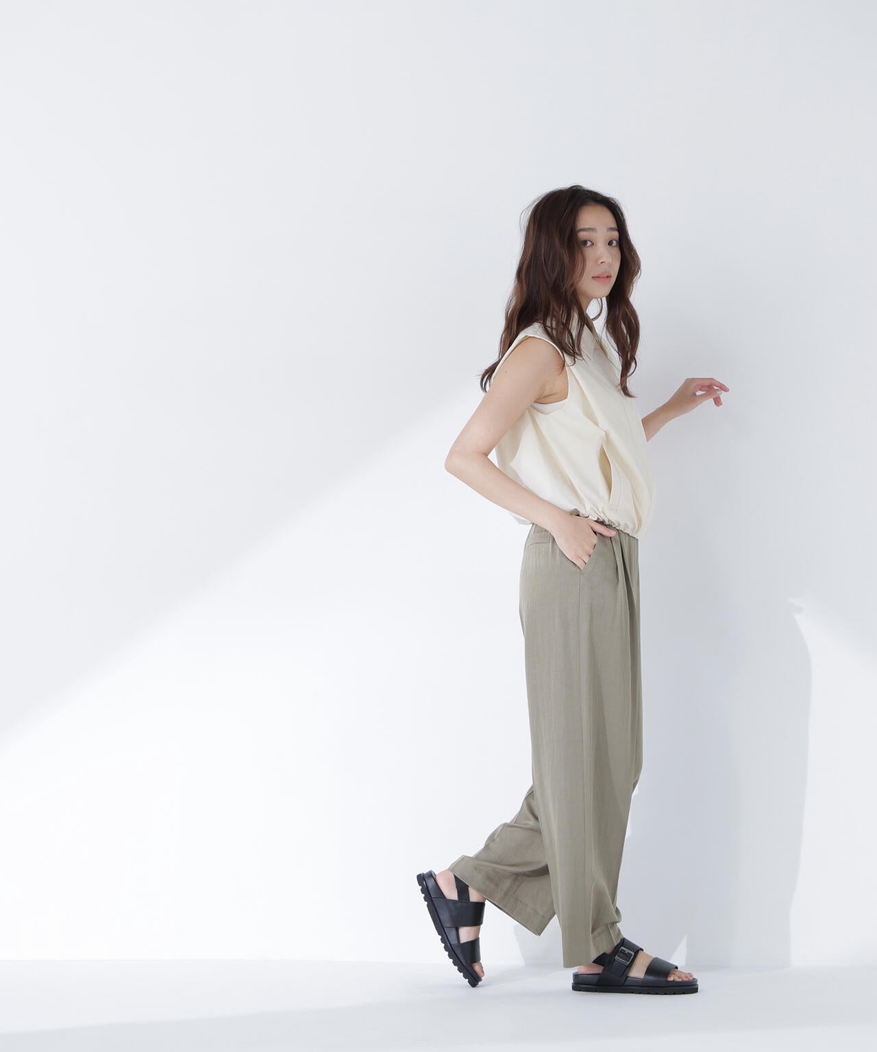 165.5cm 着用サイズ:FR