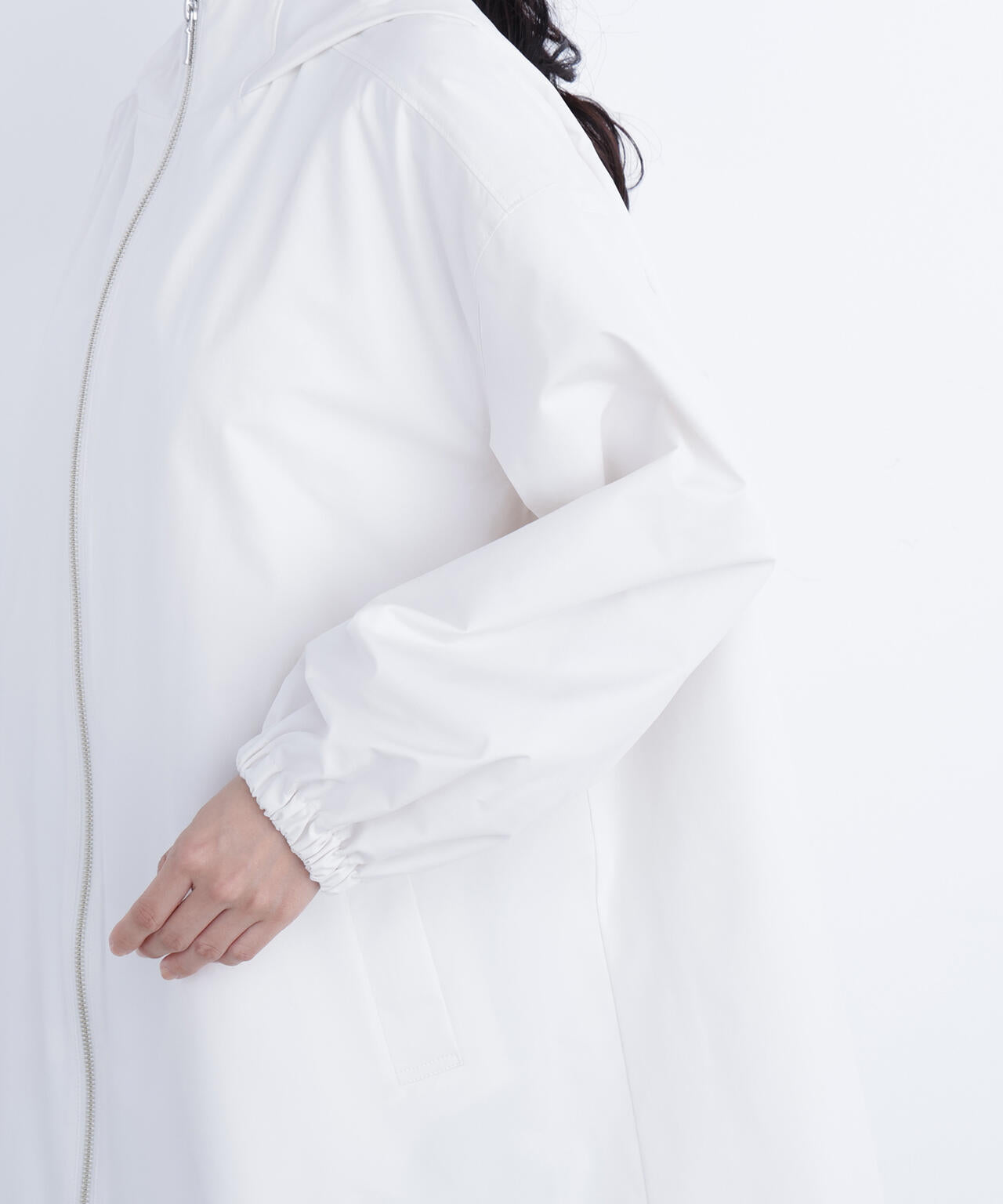 ミドルフーディーブルゾン